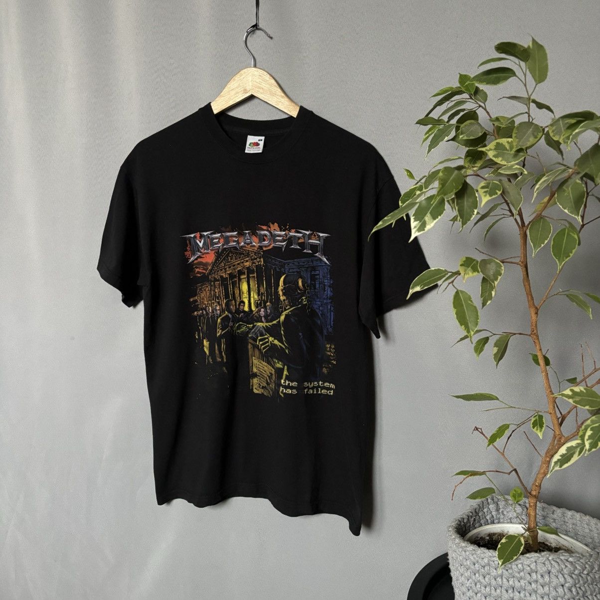 Megadeth Megadeth vintage t-shirt black medium band tees rare Size US M / EU 48-50 / 2 - 1 Thumbnail