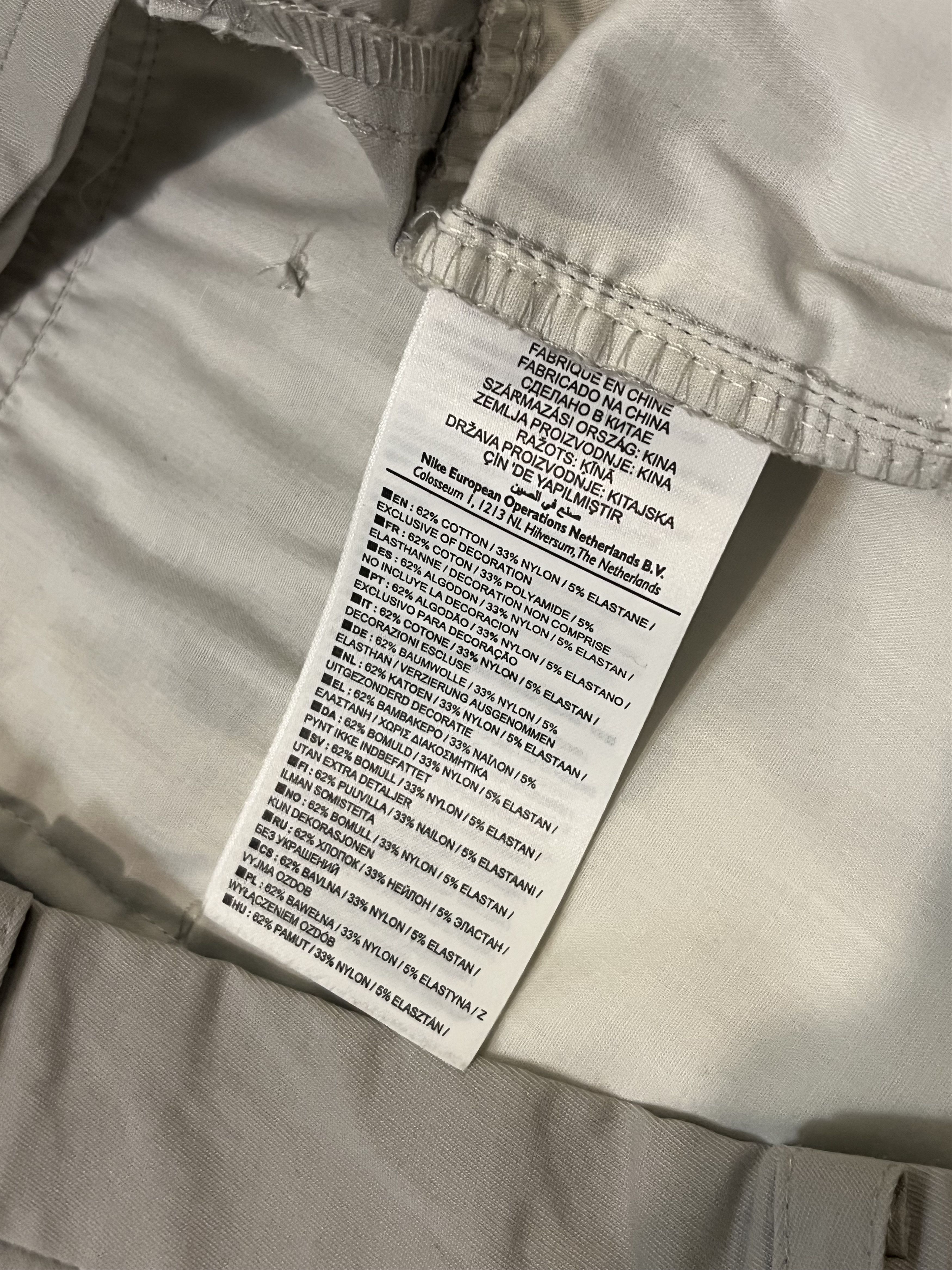 Nike × Vintage Nike Golf Dri-Fit Flat Front Tech Golfing Golf Chinos Pants Size US 34 / EU 50 - 7 Thumbnail