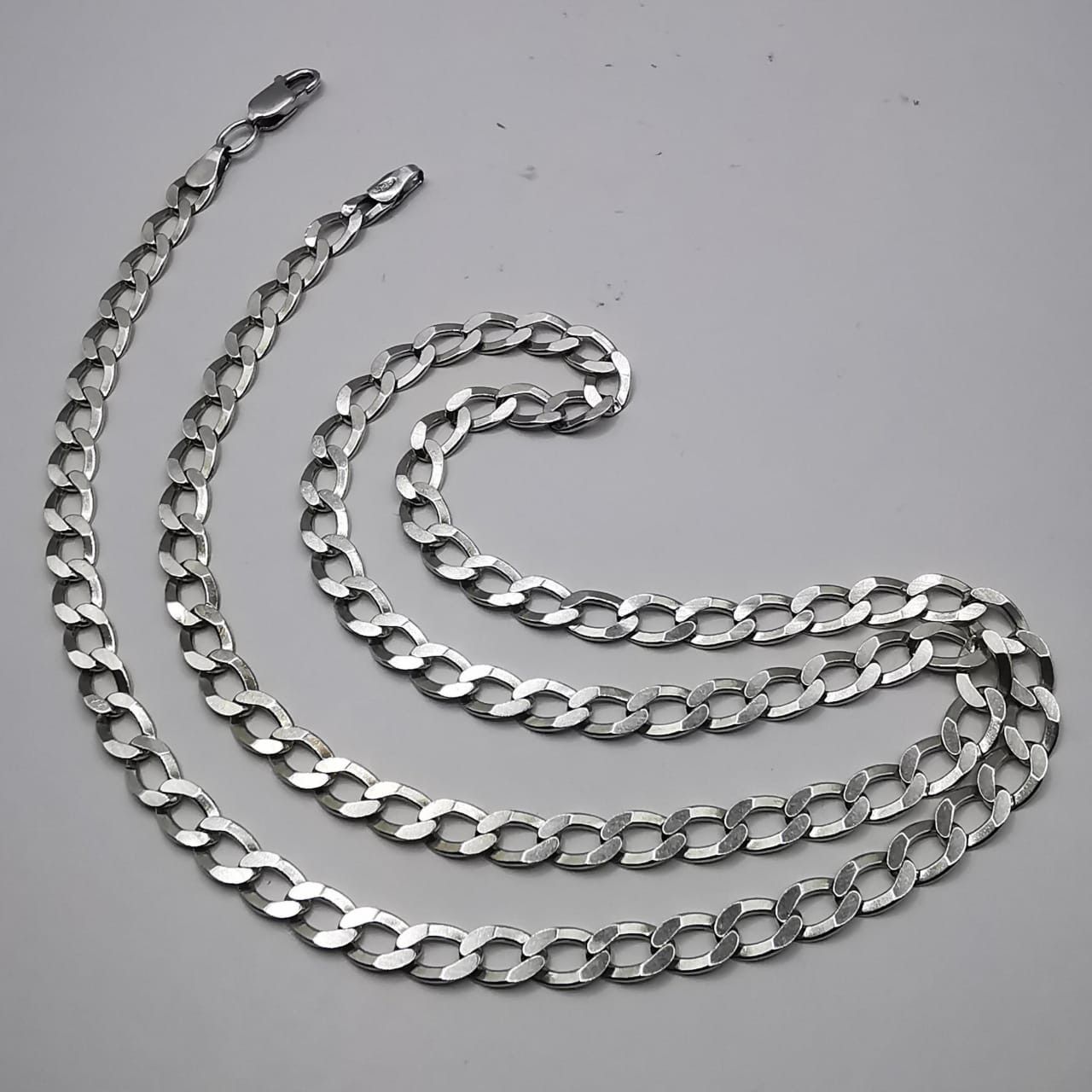 Vintage Vintage Jewelry Chain, 925 Sterling Silver, Signed 15,28g Size ONE SIZE - 2 Thumbnail