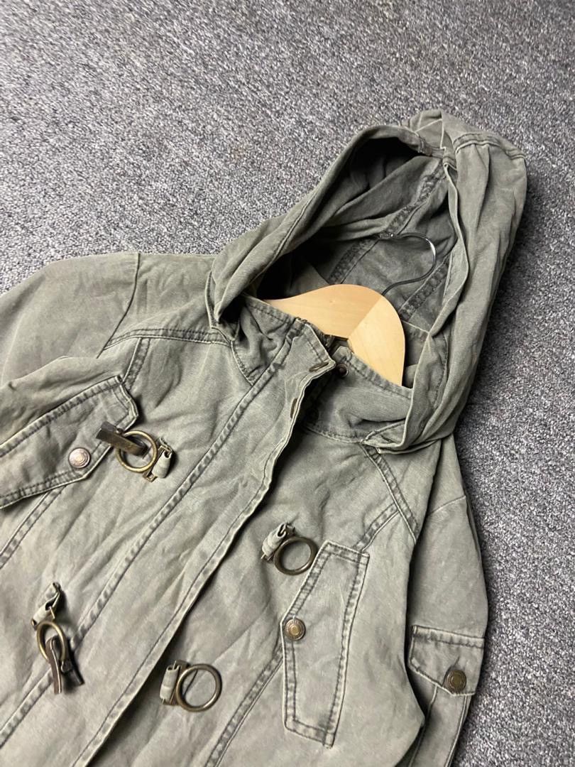 Japanese Brand Vintage Crazy Angel Tactical Style Jacket (179) Size US XXS / EU 40 - 10 Thumbnail