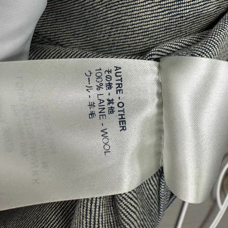 Louis Vuitton Louis Vuitton Blue metallic letter-logo button-paneled den Size XS / US 0-2 / IT 36-38 - 7 Thumbnail