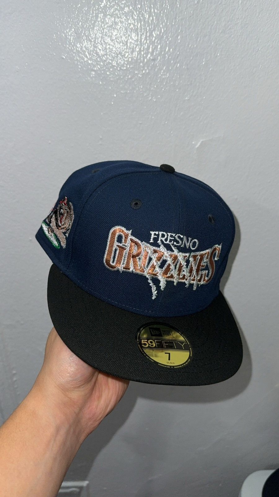 New Era New Era 59fifty Blue Fresno grizzlies fitted hat size 7 Size ONE SIZE - 1 Thumbnail
