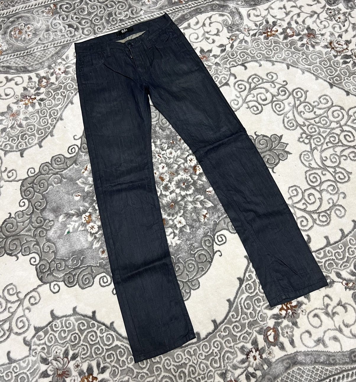Designer × Raf Simons RARE RAF BY RAF SIMONS ITALIAN DESIGNER JEANS DENIM Size US 31 - 15 Thumbnail