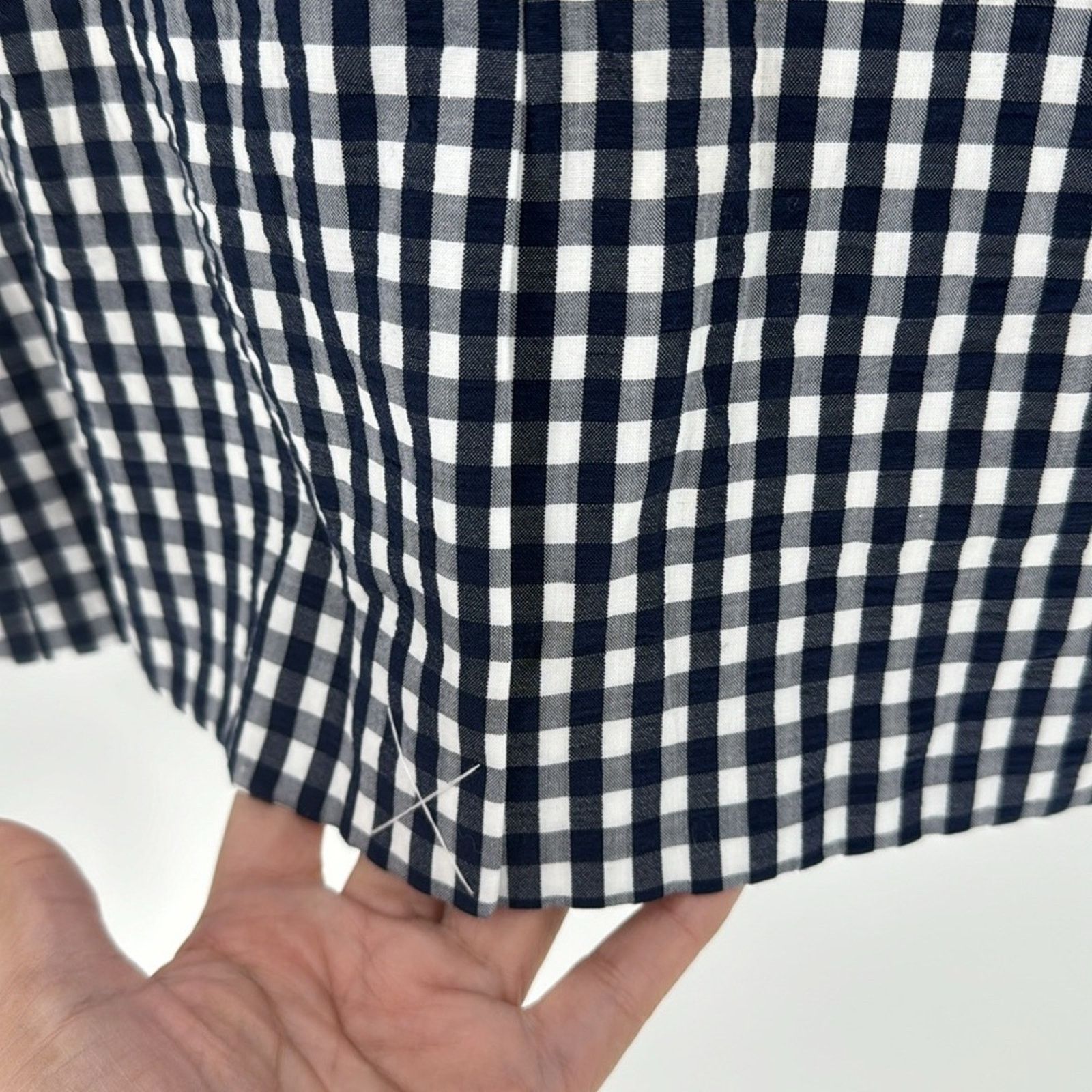 J.Crew J.Crew Gingham blue white Blazer nautical preppy size 2 Size XS / US 0-2 / IT 36-38 - 10 Thumbnail