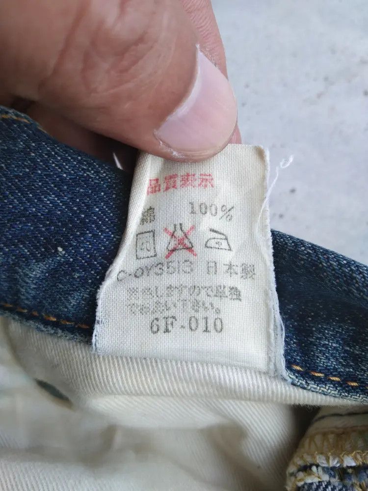 Japanese Brand Vintage GLHEART x BIG JOHN Selvedge Distressed Jeans Size US 29 - 12 Thumbnail