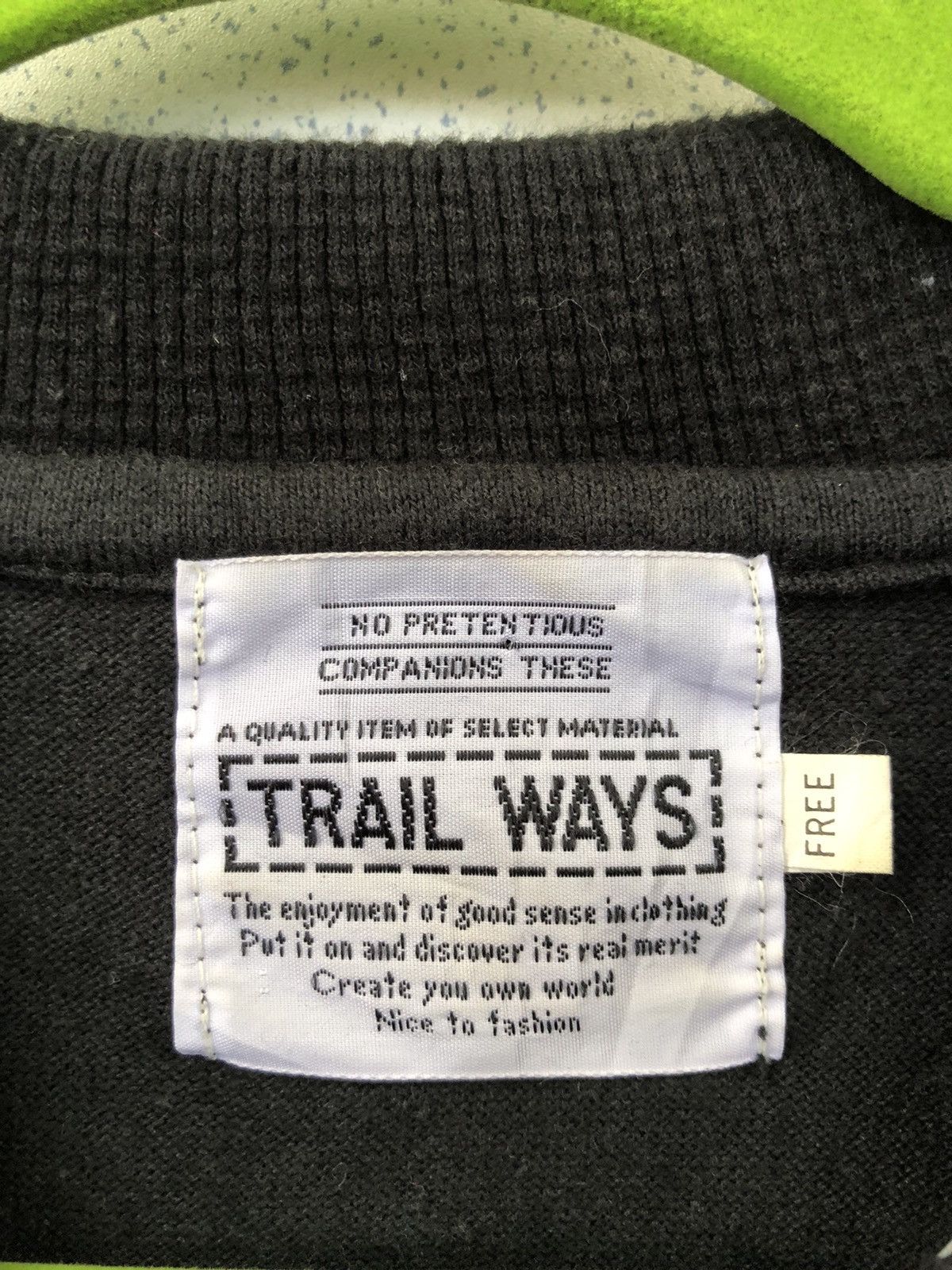 Japanese Brand Trail Ways Half Zip Shirt Size US M / EU 48-50 / 2 - 7 Thumbnail