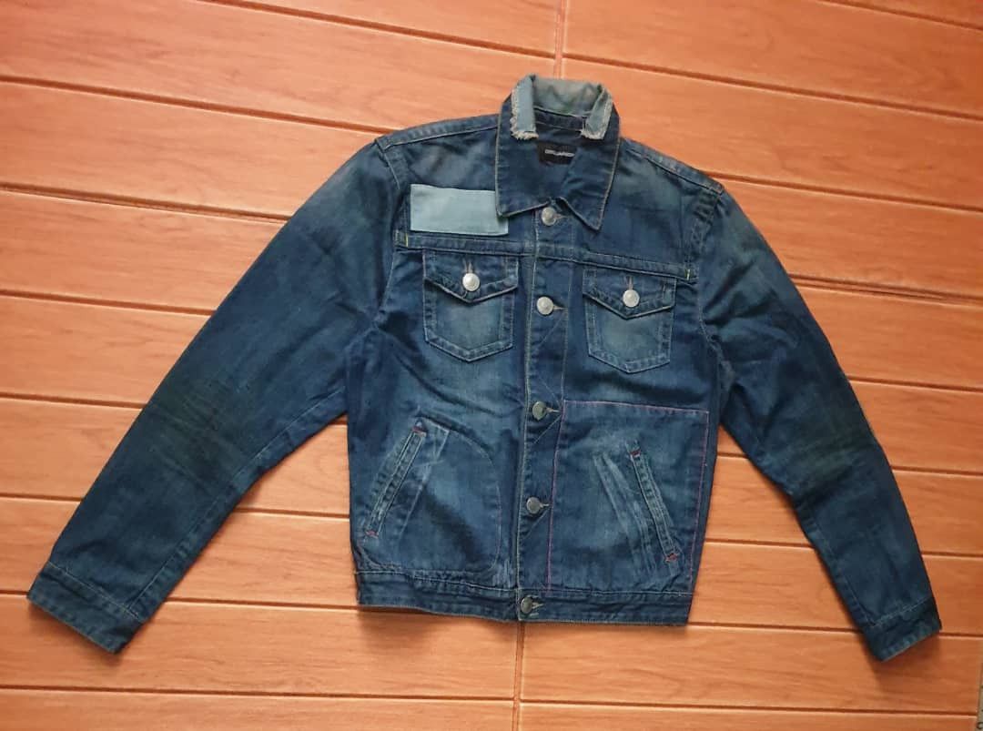 Dsquared2 Dsquared2 patchwork Japanese style denim jacket Size US M / EU 48-50 / 2 - 7 Thumbnail