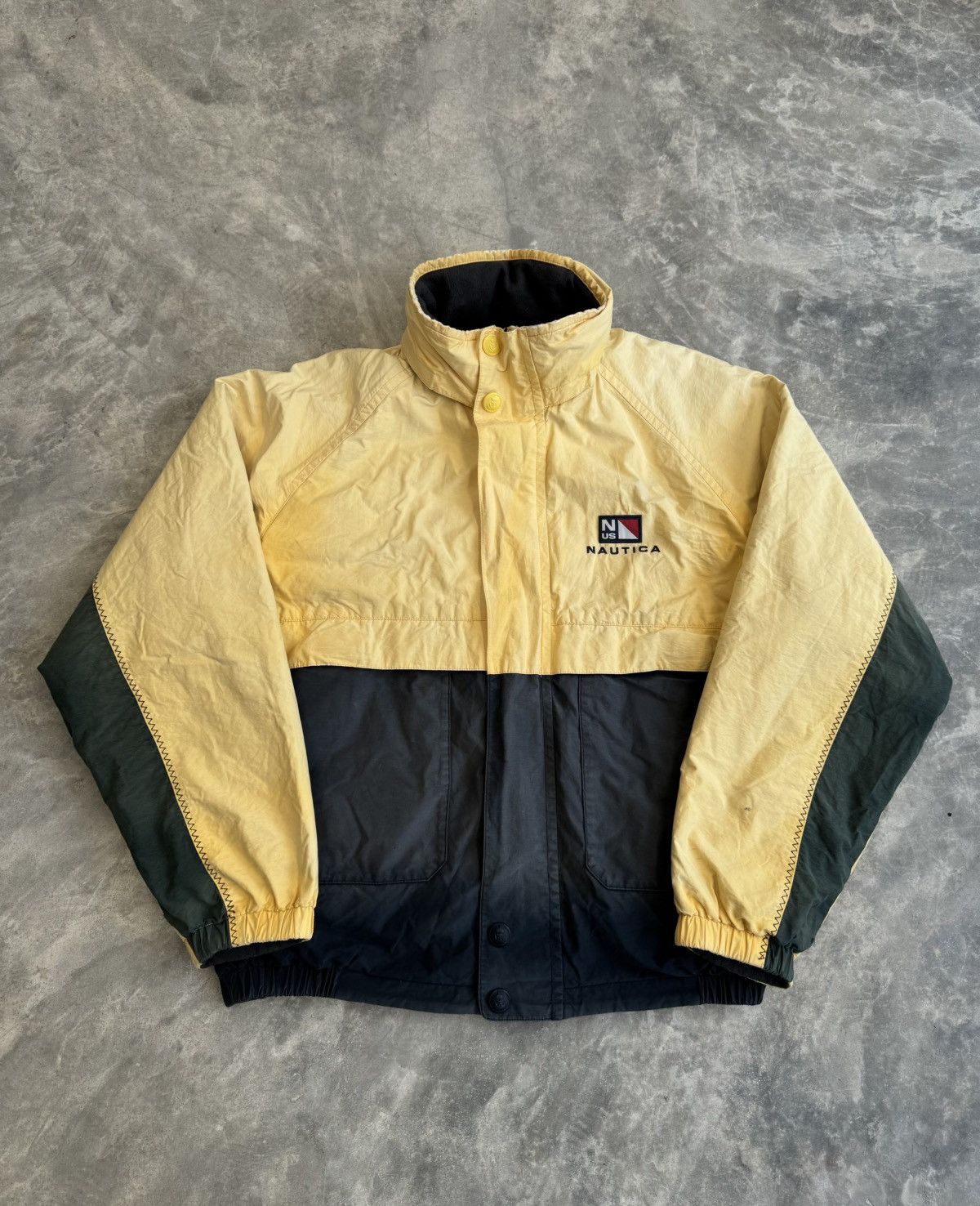 に*た様 90s nautica short wool bomber jacke Nautica Men's Bomber Jacket Black, Blue NEW | eBay