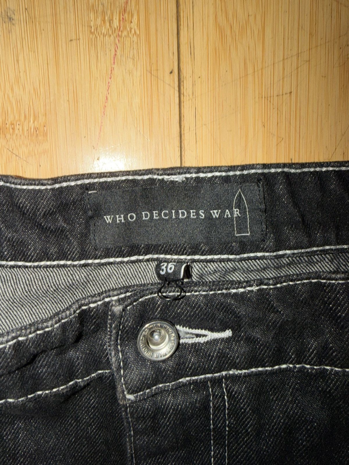 Who Decides War Who decides war ultra flare denim Size US 36 / EU 52 - 3 Thumbnail