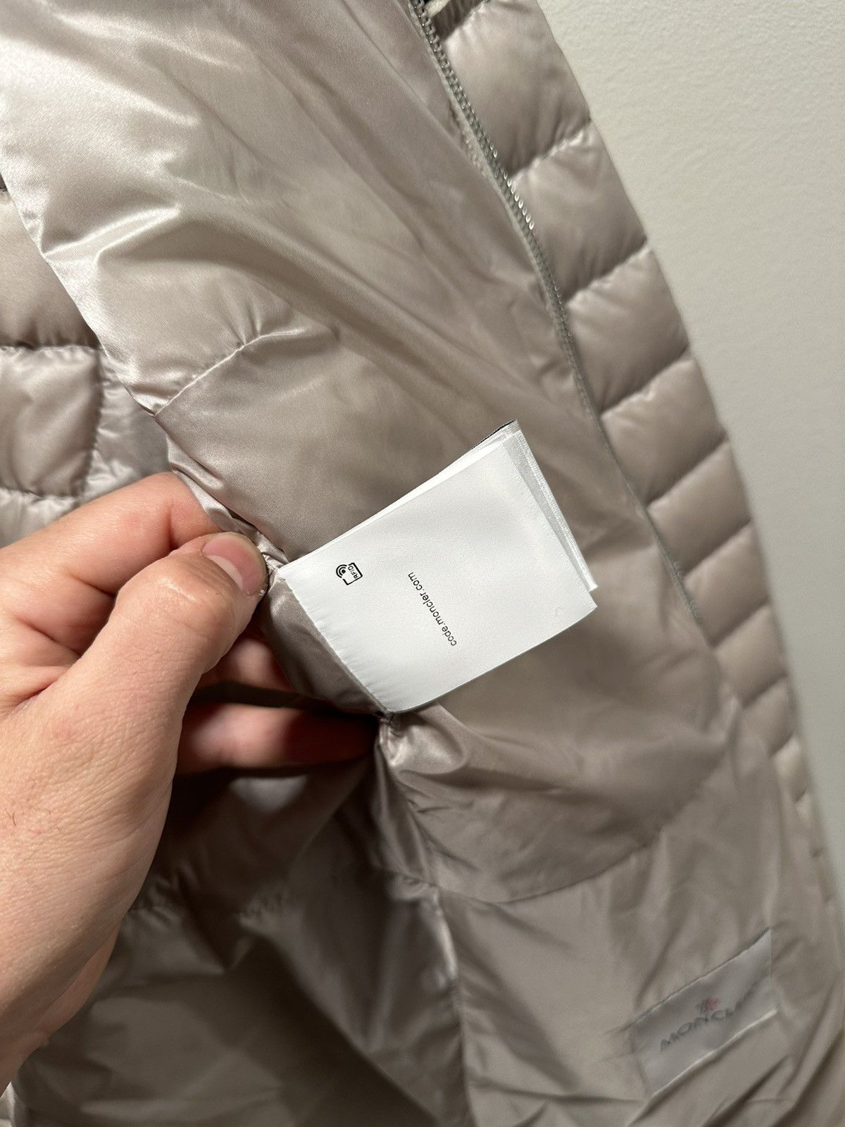 Moncler Moncler Grey Agatelon Long Puffer Jacket Size 2 / Small Size XS / US 0-2 / IT 36-38 - 17 Thumbnail