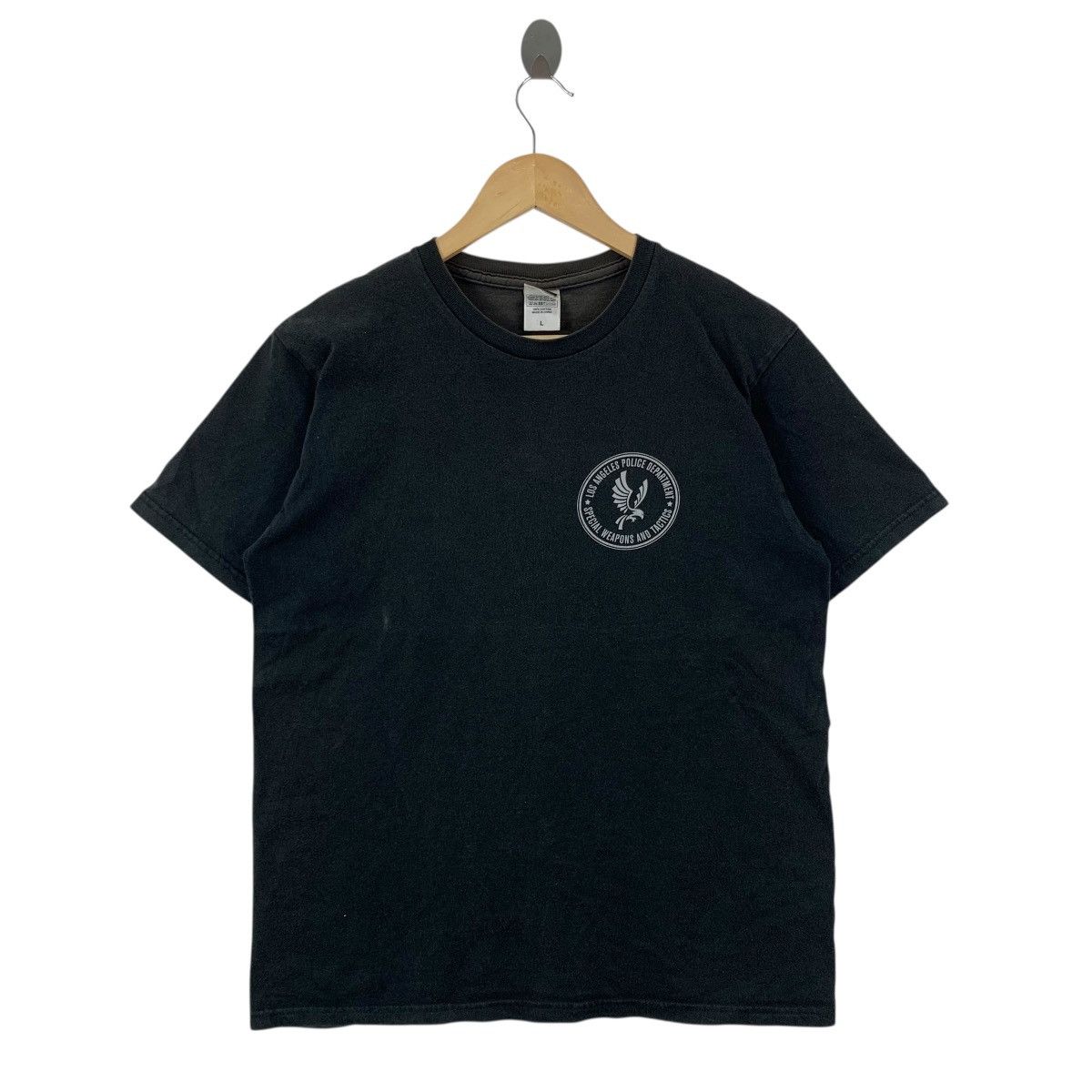 Vintage SWAT Special Weapon And Tactics Sony Movie Tshirt Size US L / EU 52-54 / 3 - 1 Thumbnail
