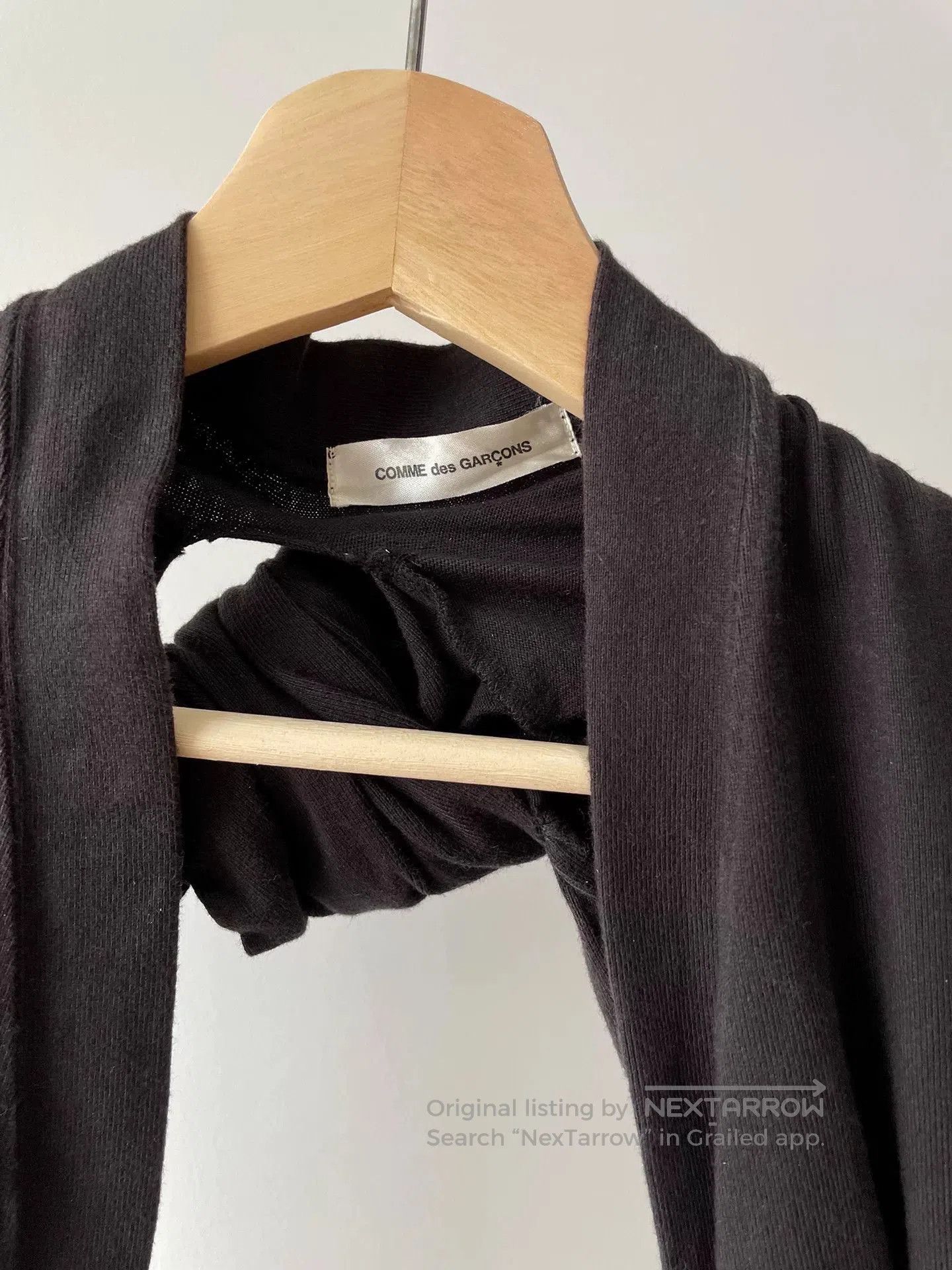 Comme des Garcons Comme des Garçons Knot Black Cardigan. Size M / US 6-8 / IT 42-44 - 3 Thumbnail