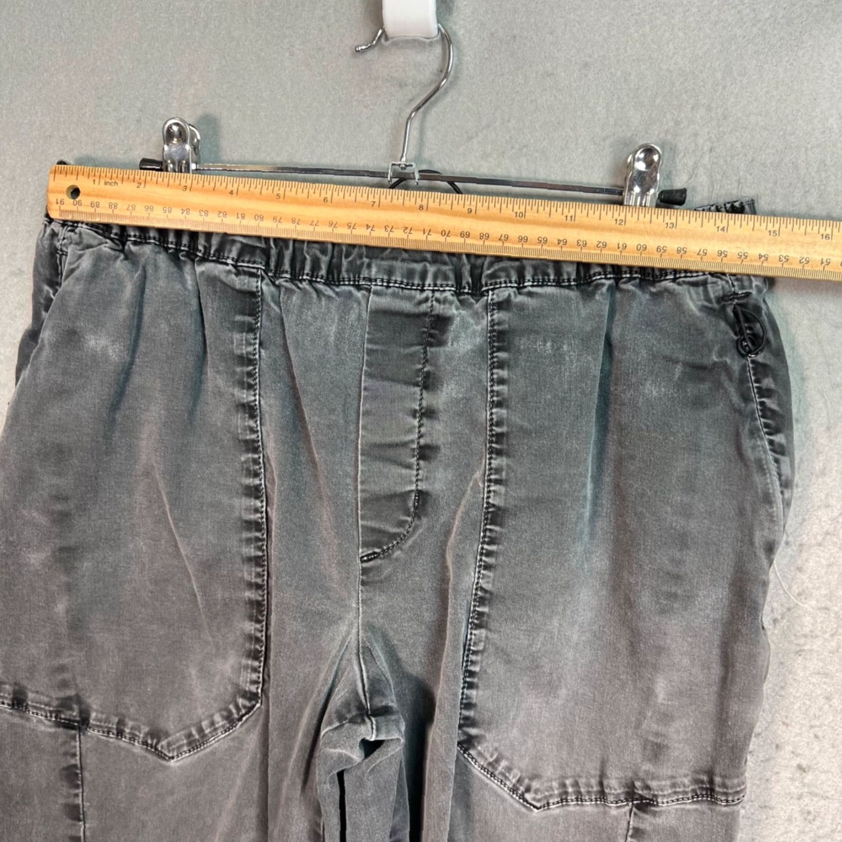 Kith Kith Mens Medium Gray Elastic Waist Tapered Leg Pants Cotton Blend Jogger Size 32" / US 10 / IT 46 - 5 Thumbnail