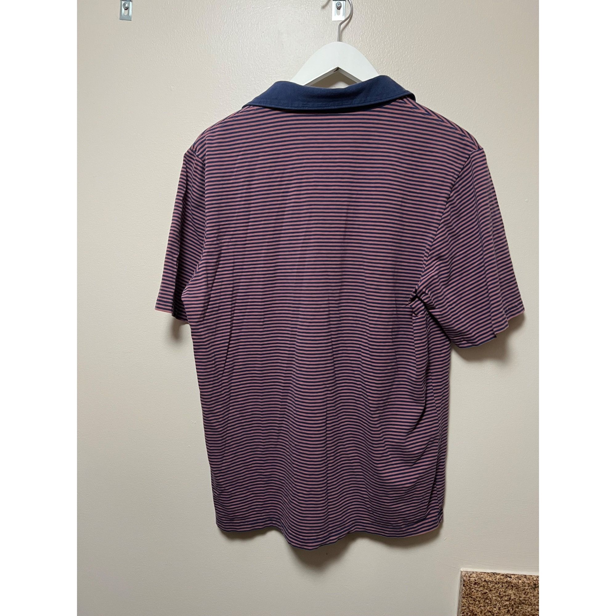 Criquet Criquet Mens Striped Polo Shirt - Size L Size US L / EU 52-54 / 3 - 3 Thumbnail