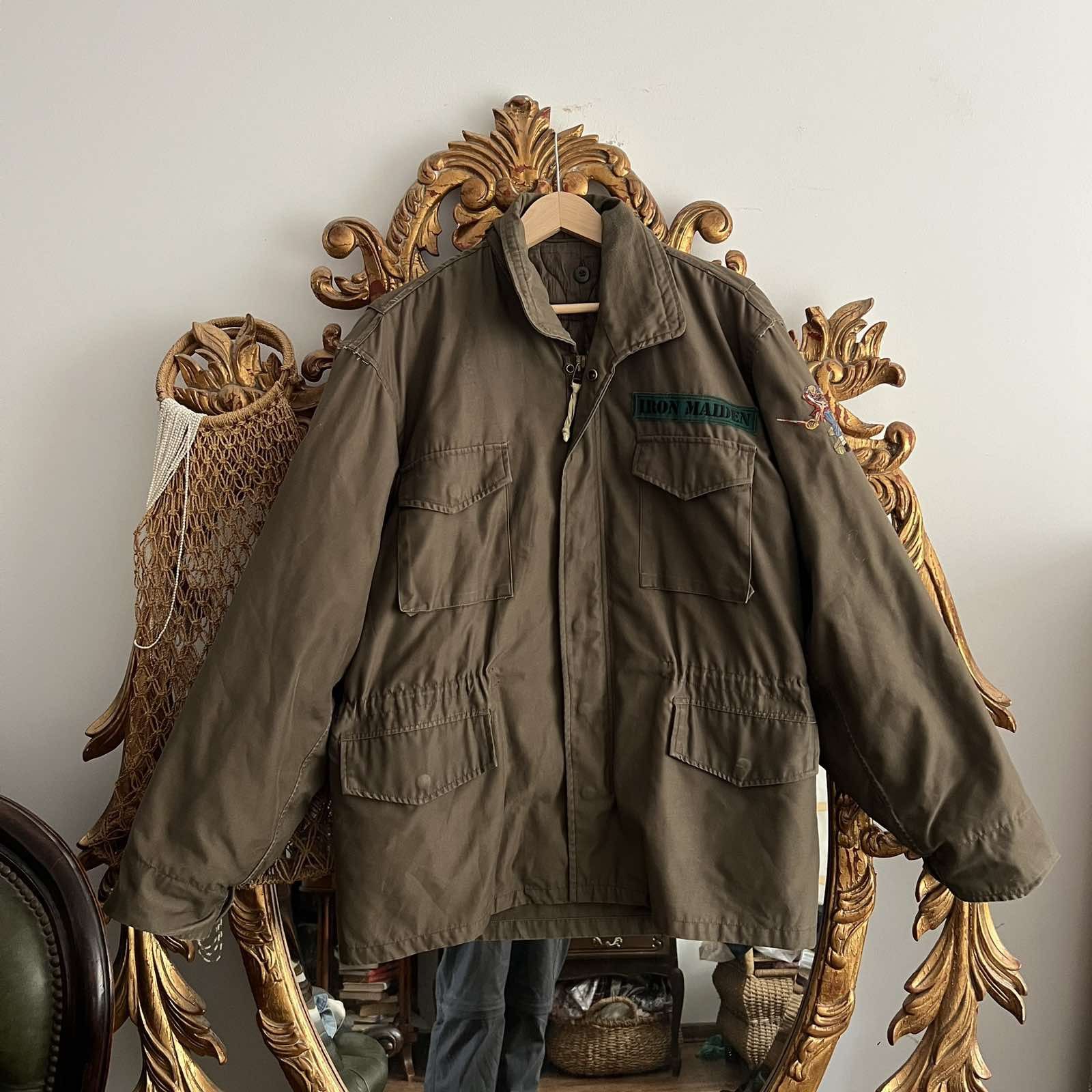 Vintage 1980s Vintage Military Insect Repellent Mosquito Jacket