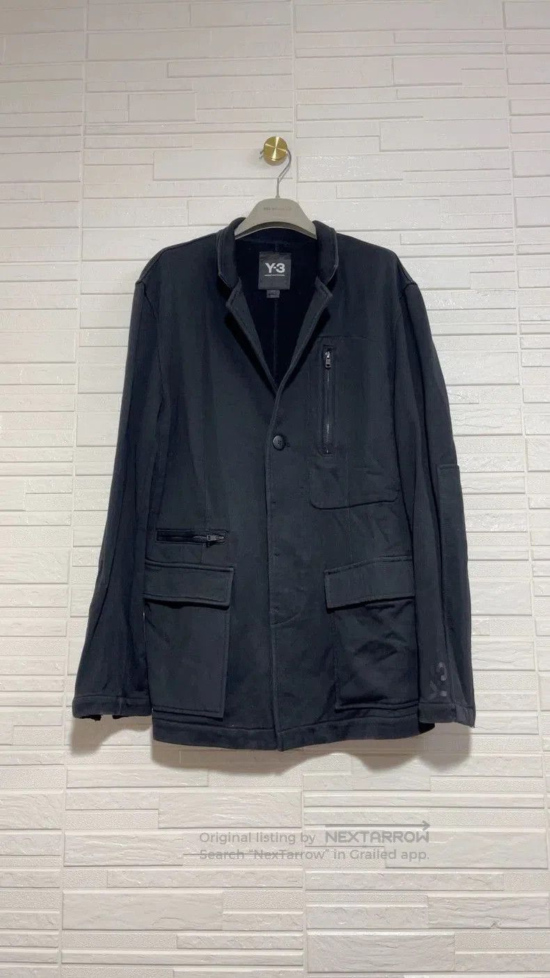 Y-3 Y3 Yohji Yamamoto Men's Casual Blazer. Size US M / EU 48-50 / 2 - 1 Thumbnail