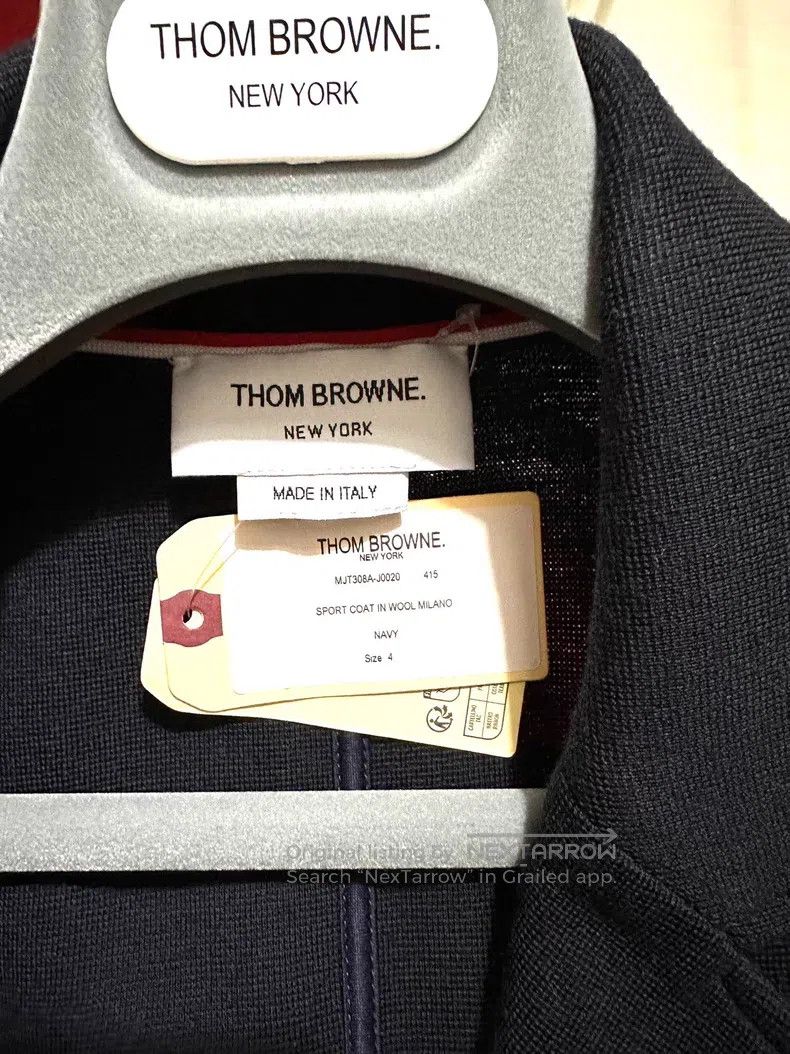 Thom Browne Thom Browne Single Breasted Jacket Size US XL / EU 56 / 4 - 3 Thumbnail