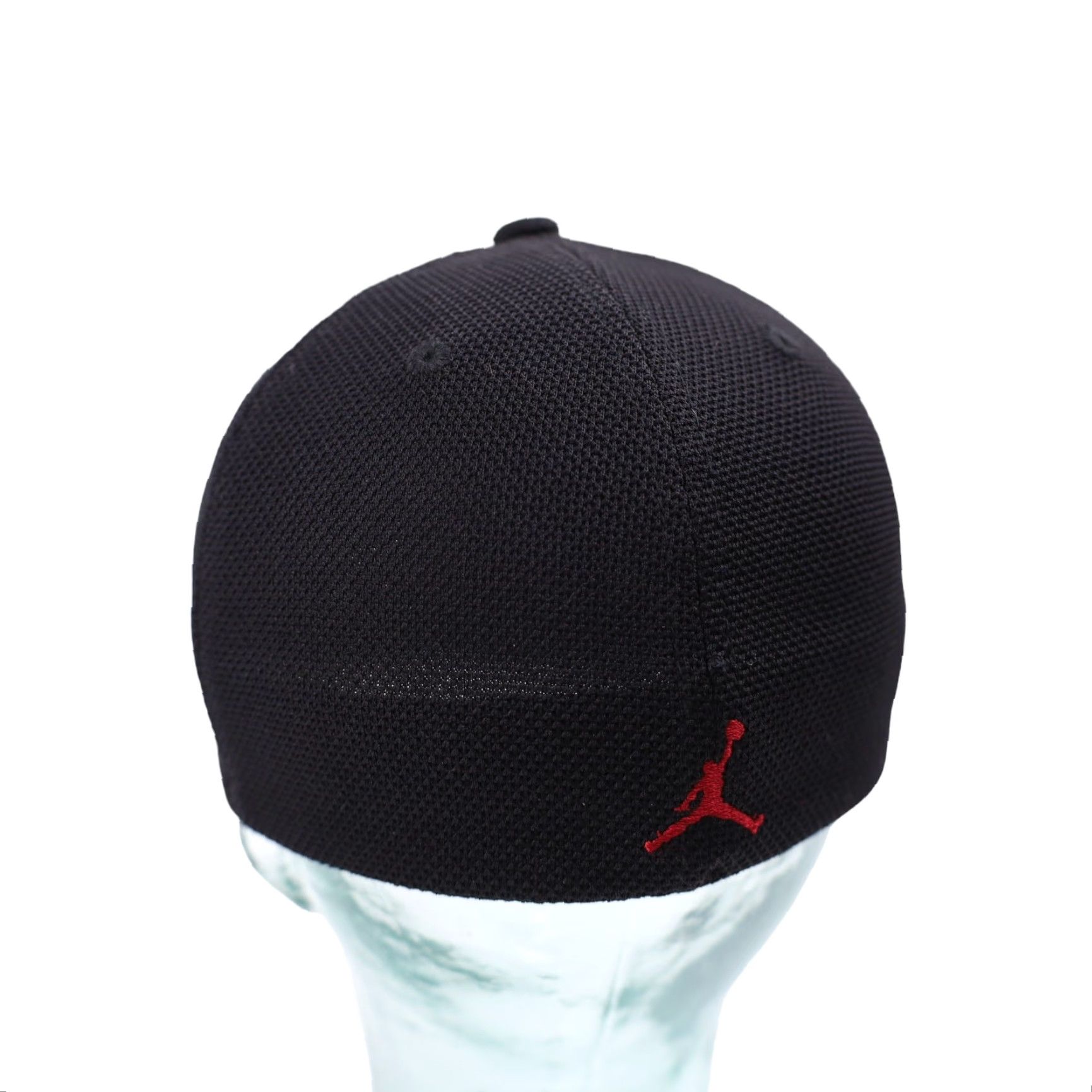 Nike VINTAGE Nike Air Jordan 5 Panel Fitted Hat 5 Panel Black Men S Hat Mens Black 90s Size ONE SIZE - 4 Thumbnail