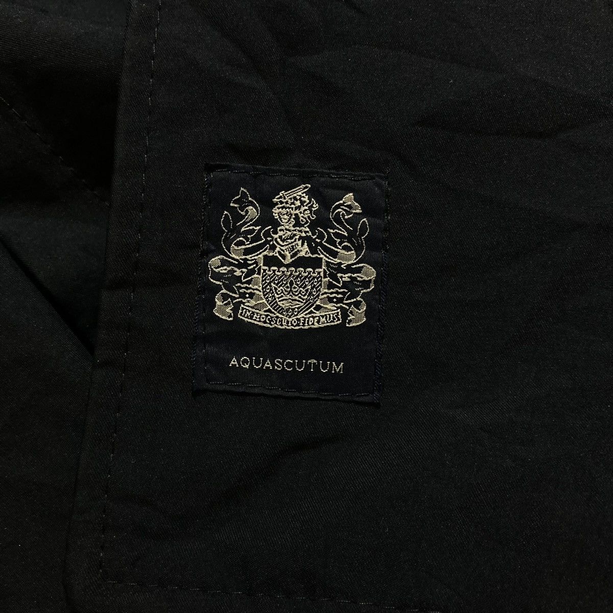 Aquascutum AQUASCUTUM - Vintage Napoleon Navy Jacket Made In Italy Size US XL / EU 56 / 4 - 7 Thumbnail