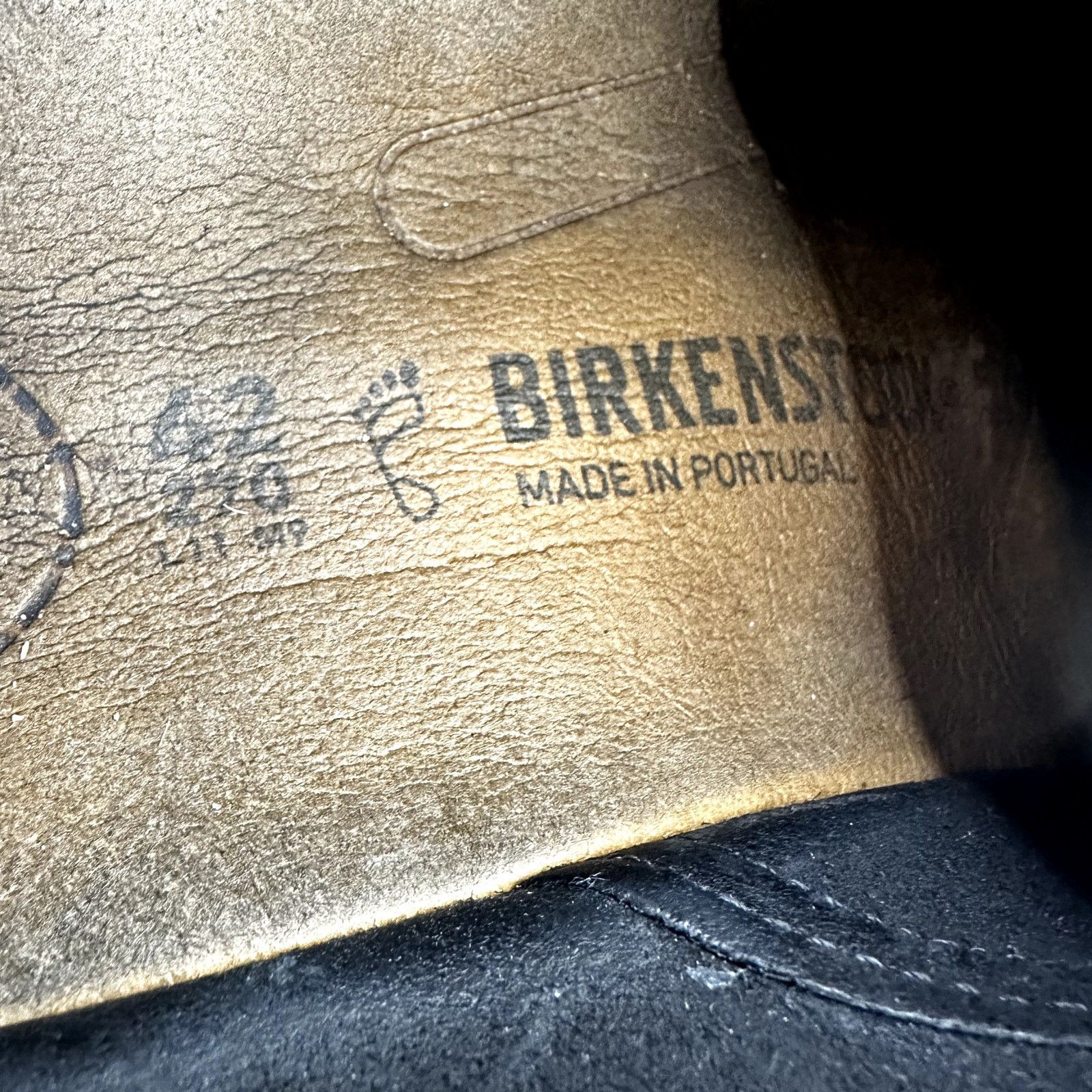 Birkenstock Gary Oxford Suede Leather Cork Lace Up W11 M9