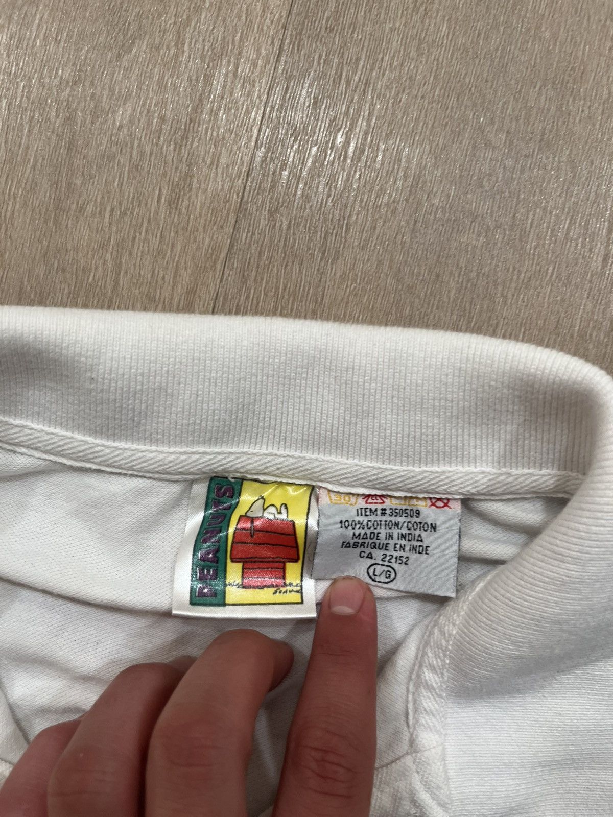 Peanuts Vintage Peanuts Snoopy Polo shirt Size US XL / EU 56 / 4 - 3 Thumbnail