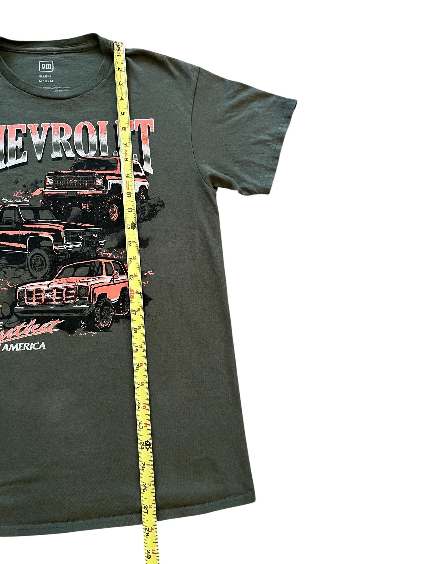 Chevrolet Vintage Chevrolet Bowtie T-Shirt Classic Auto Tee Brown M Size US M / EU 48-50 / 2 - 3 Thumbnail