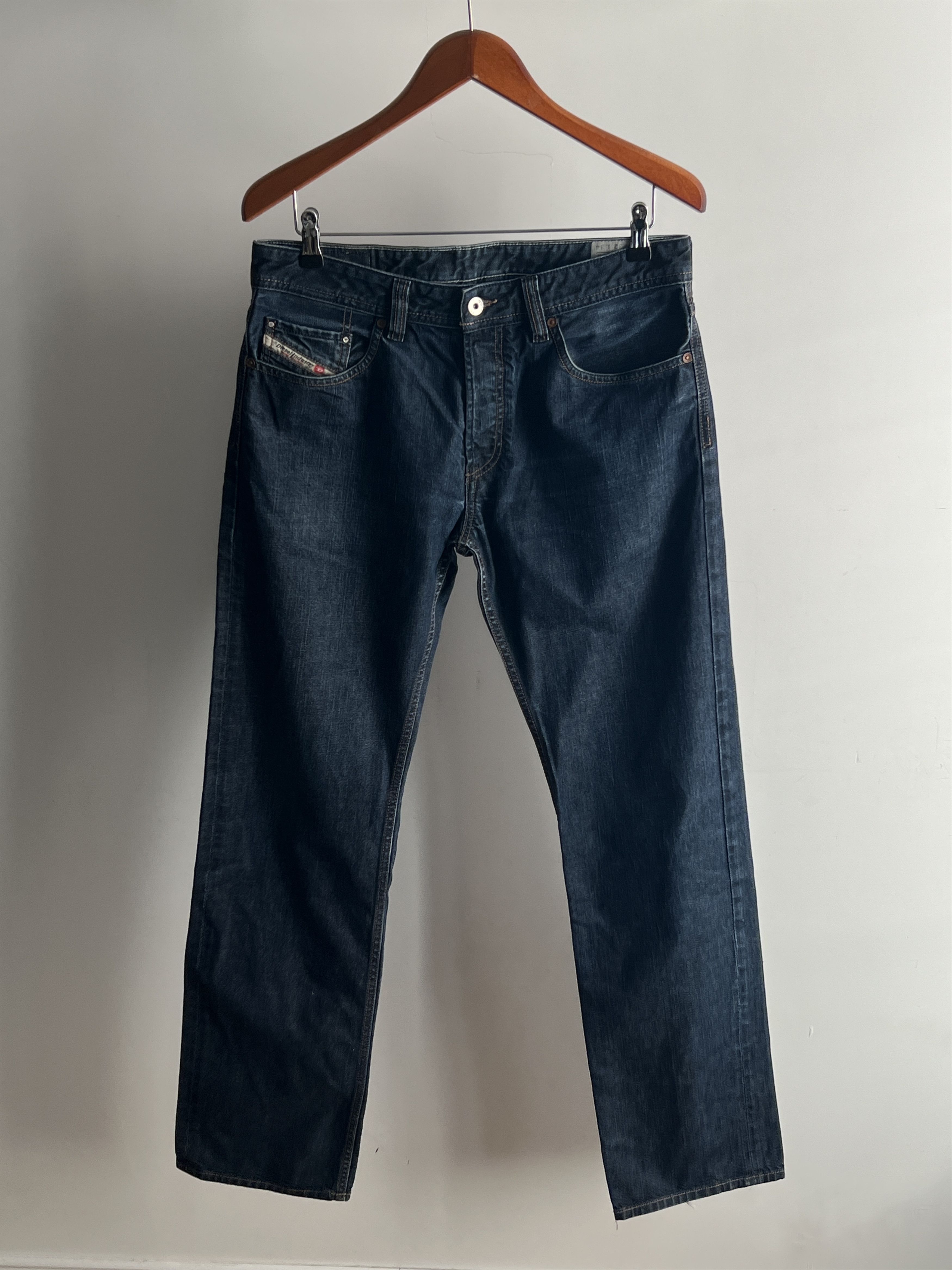Diesel × Vintage Diesel Industry Vintage Straight Denim Pants Jeans Relaxed Size US 32 / EU 48 - 2 Thumbnail