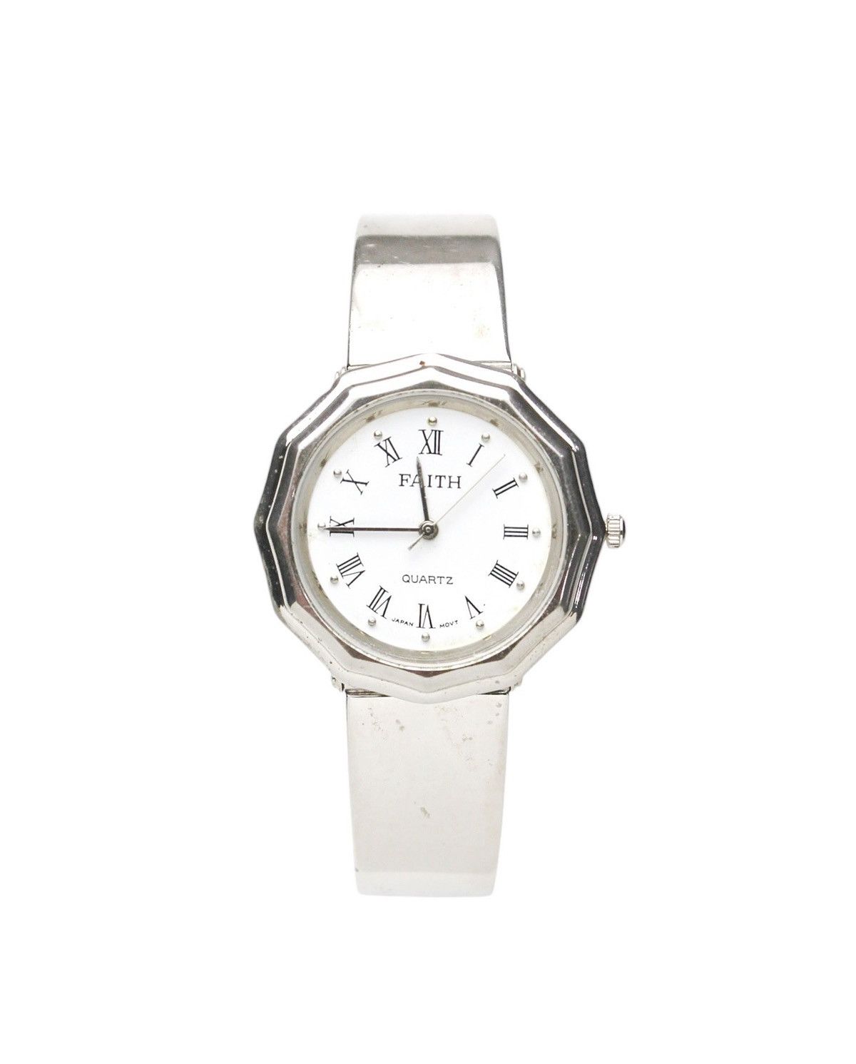 Vintage 2000S FAITH OCTAGON DIAL BELT BUCKLE CLASP QUARTZ WATCH Size ONE SIZE - 1 Thumbnail