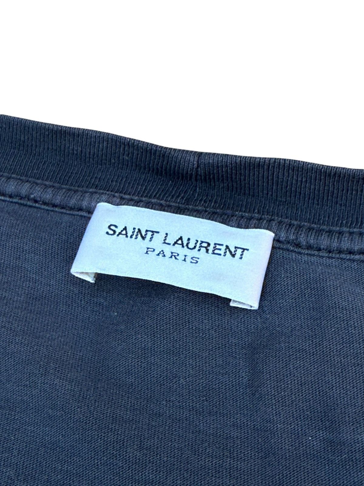 Saint Laurent Paris Saint Laurent blood tooth t shirt Size US L / EU 52-54 / 3 - 7 Thumbnail