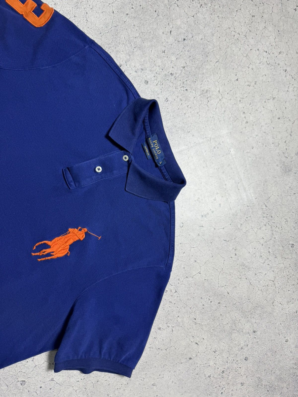 Polo Ralph Lauren Polo Ralph Lauren Big Pony #3 Polo Shirt Vintage PRL Size L Size US L / EU 52-54 / 3 - 4 Thumbnail