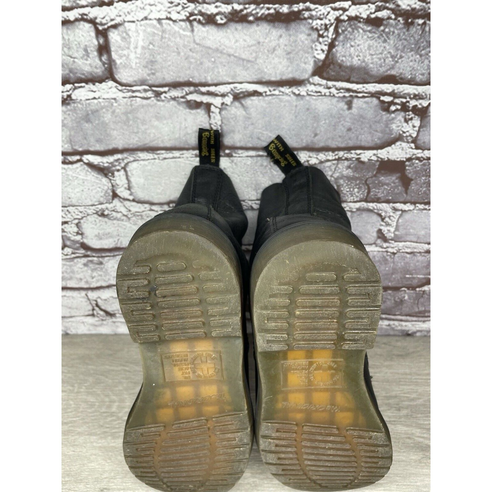 Dr. Martens Dr Doc Marten’s Pascal Black Leather Lace Up Combat Boots Wo Size US 7 / IT 37 - 11 Thumbnail