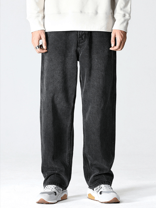 Japanese Brand × Jean Loose washed men's distressed wide-leg jeans y2k Size US 32 / EU 48 - 1 Thumbnail