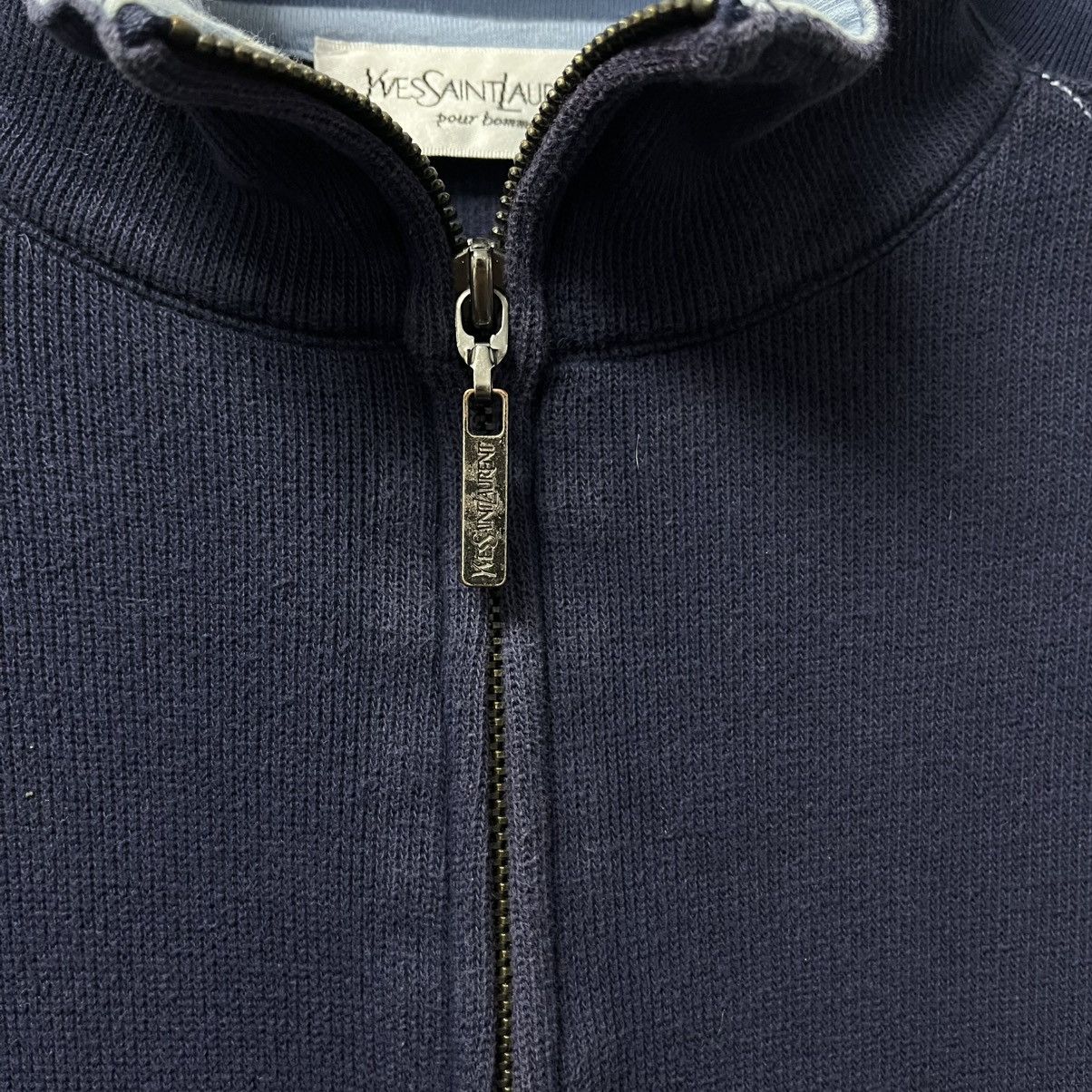 Yves Saint Laurent Vintage Yves Saint Laurent YSL ZIP Sweater Hype Street Size US L / EU 52-54 / 3 - 6 Thumbnail