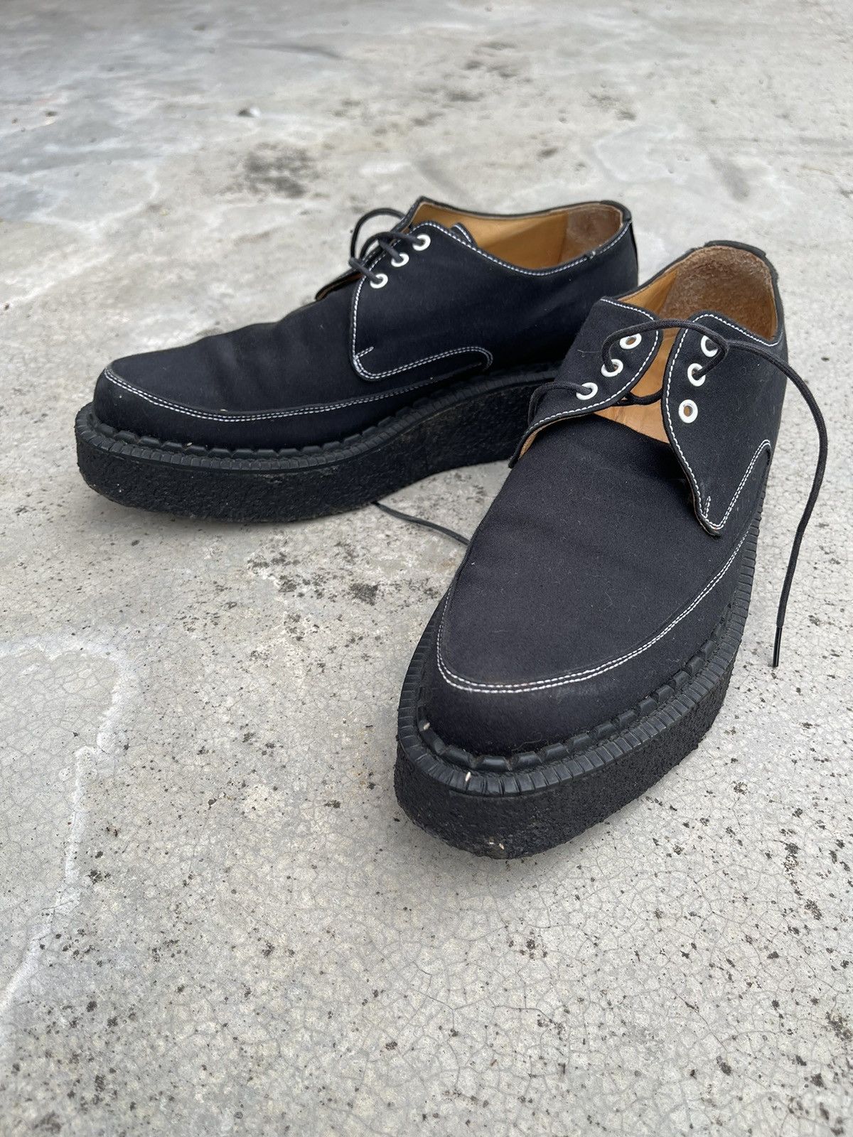 Japanese Brand × Limi Feu × Yohji Yamamoto Limi Feu Creeper Shoes 7uk Woman Punk Goth Yohji Yamamoto Size US 7 / IT 37 - 2 Thumbnail