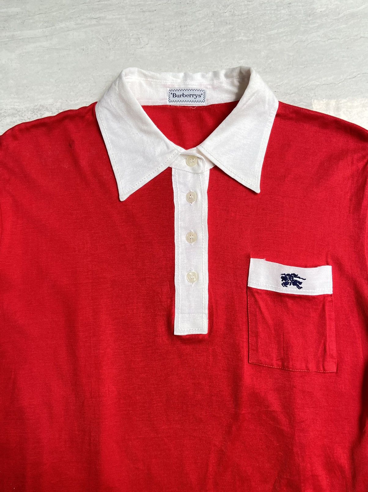 Burberry BURBERRYS Red T-shirt Size US XS / EU 42 / 0 - 8 Thumbnail