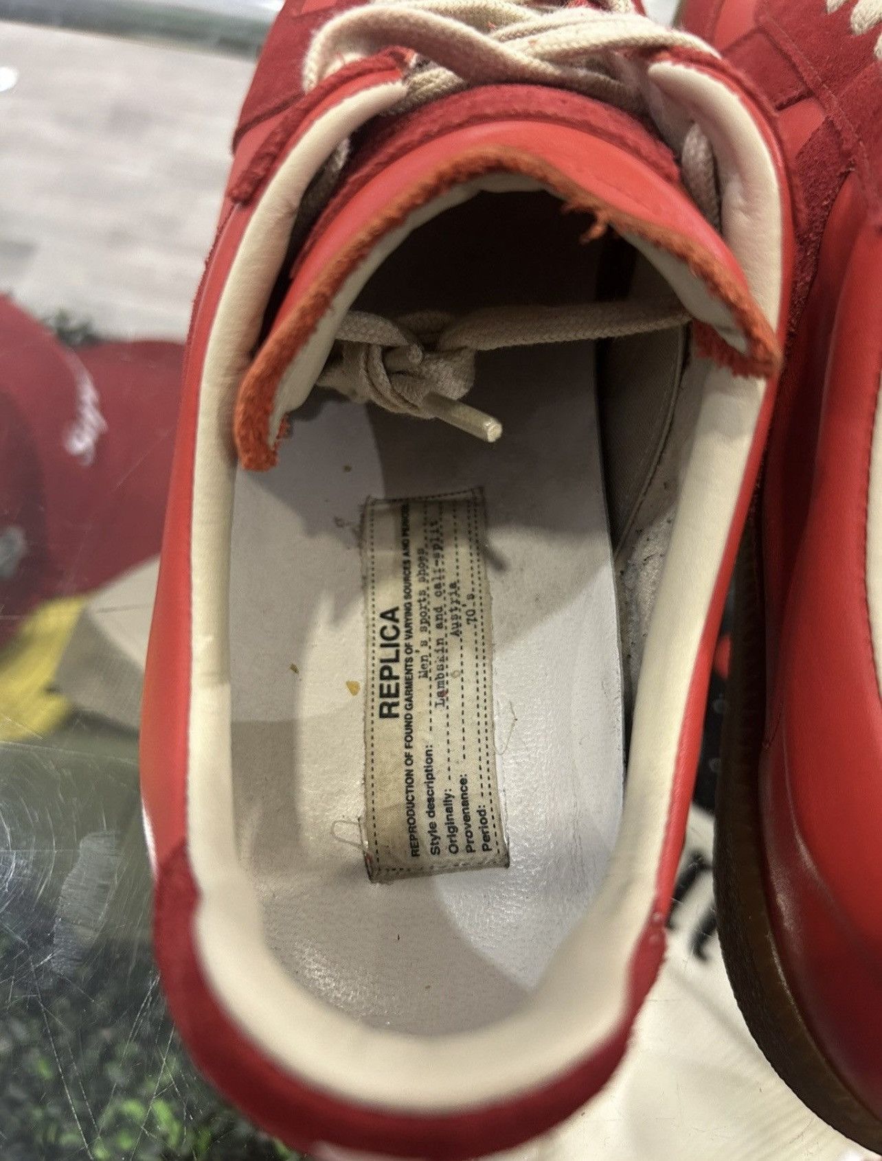Maison Margiela Maison Margiela Replica GATs Size US 12 / EU 45 - 8 Thumbnail