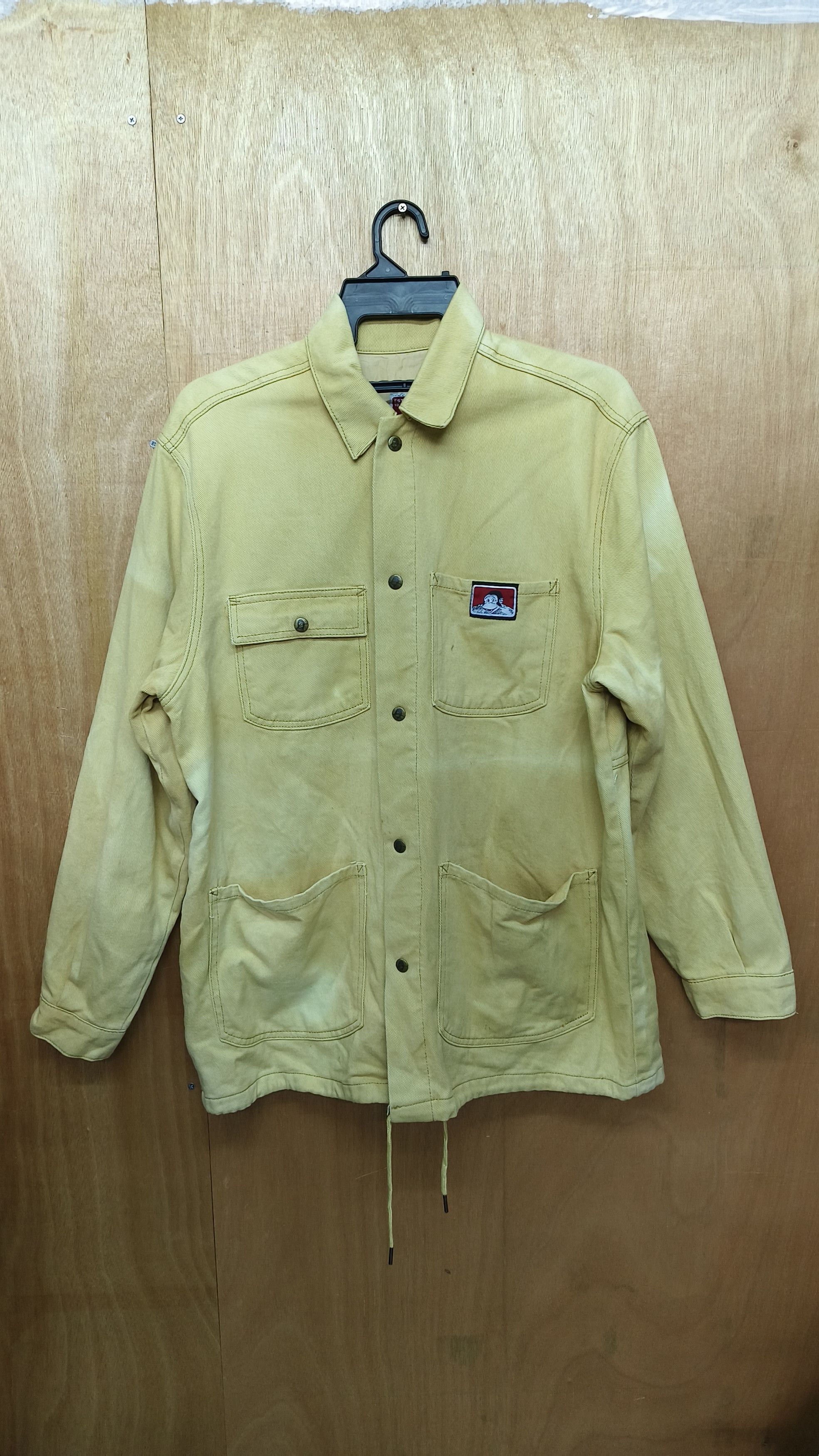 Ben Davis VINTAGE BEN DAVIS WORKERS JACKET FADED COLOUR Size US XL / EU 56 / 4 - 1 Thumbnail