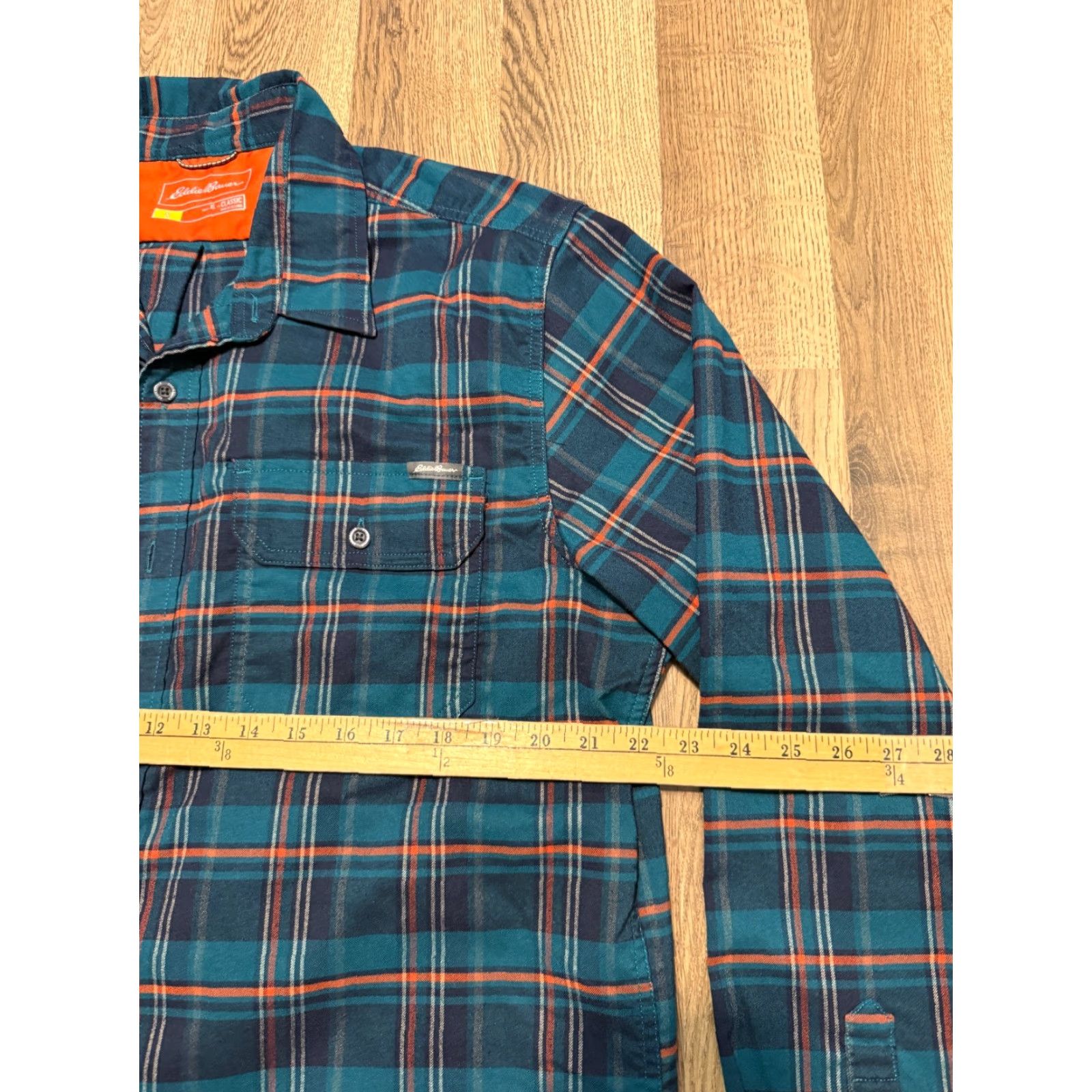 Eddie Bauer Eddie Bauer Shirt Men's XL Blue Plaid Button-Up Classic Fit Shirt Size US XL / EU 56 / 4 - 6 Thumbnail