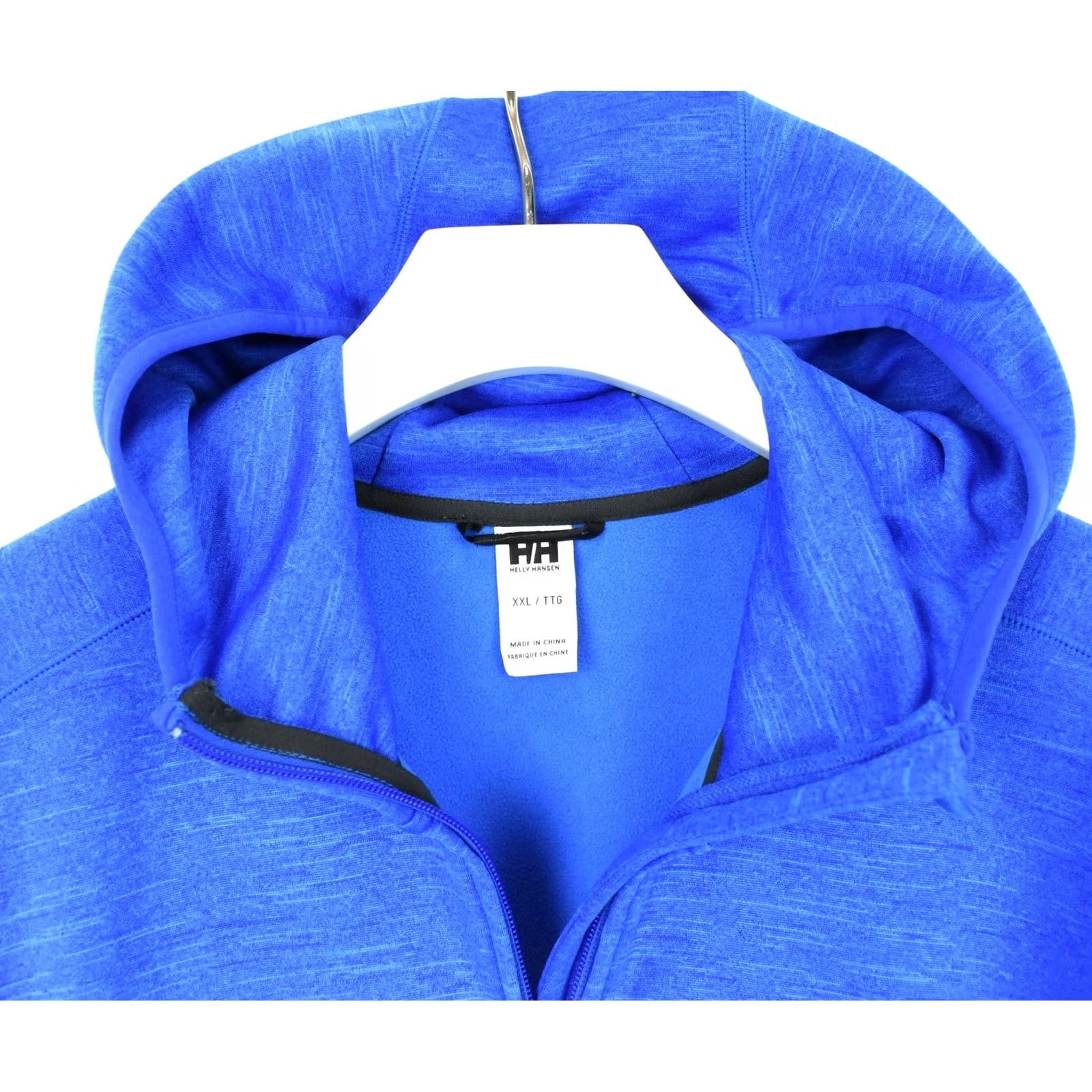Helly Hansen Helly Hansen Hoodie Men 2XL Full Zip Patterned Track Top Blue Size US XXL / EU 58 / 5 - 4 Thumbnail