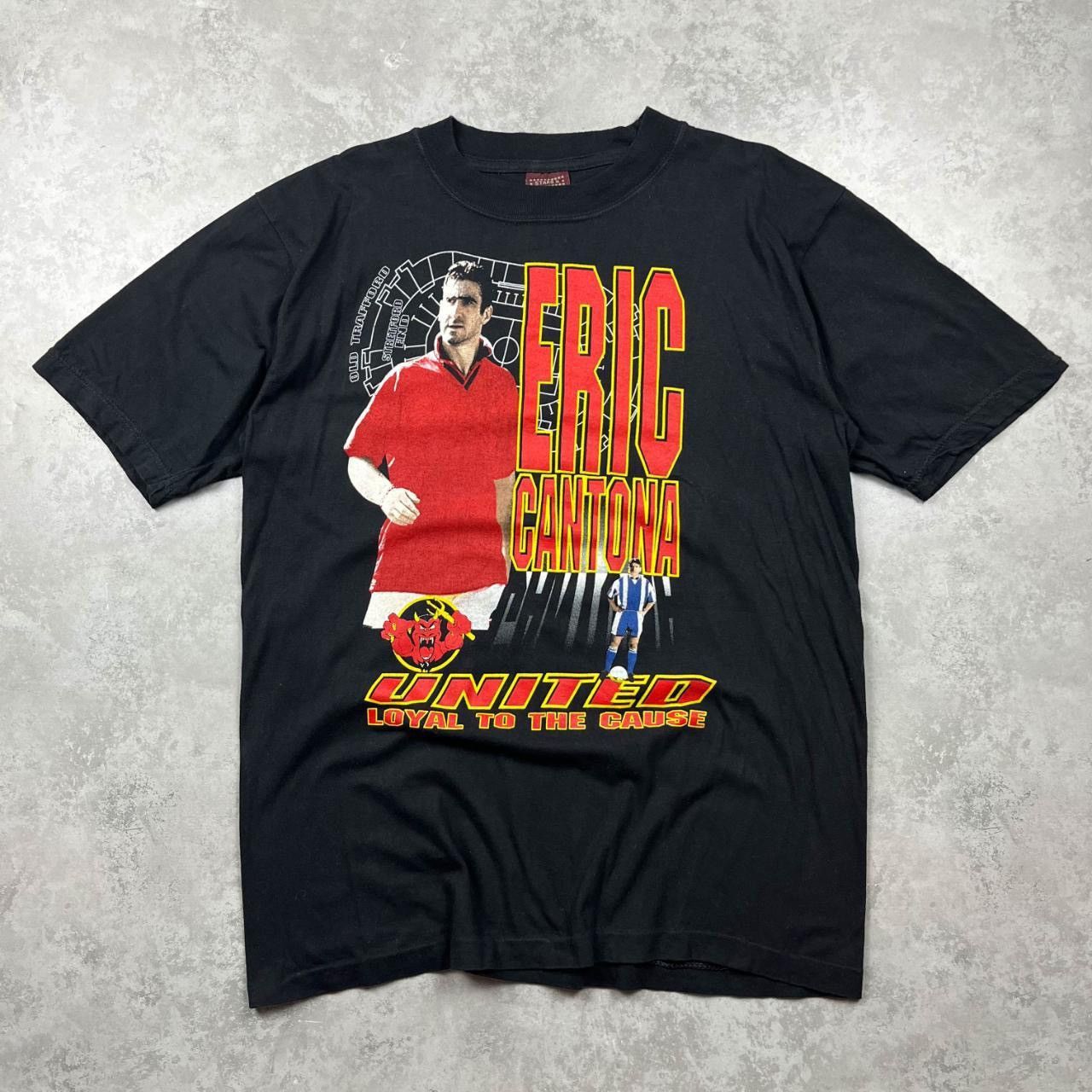 Vintage Vintage Eric Cantona t shirt Size US M / EU 48-50 / 2 - 1 Thumbnail