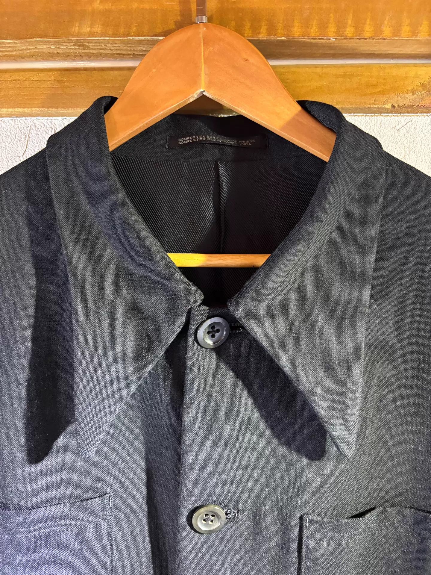 Yohji Yamamoto Yohji Yamamoto 1997 Scissor Collar M-Pocket GABA M Kiko Size US M / EU 48-50 / 2 - 2 Thumbnail