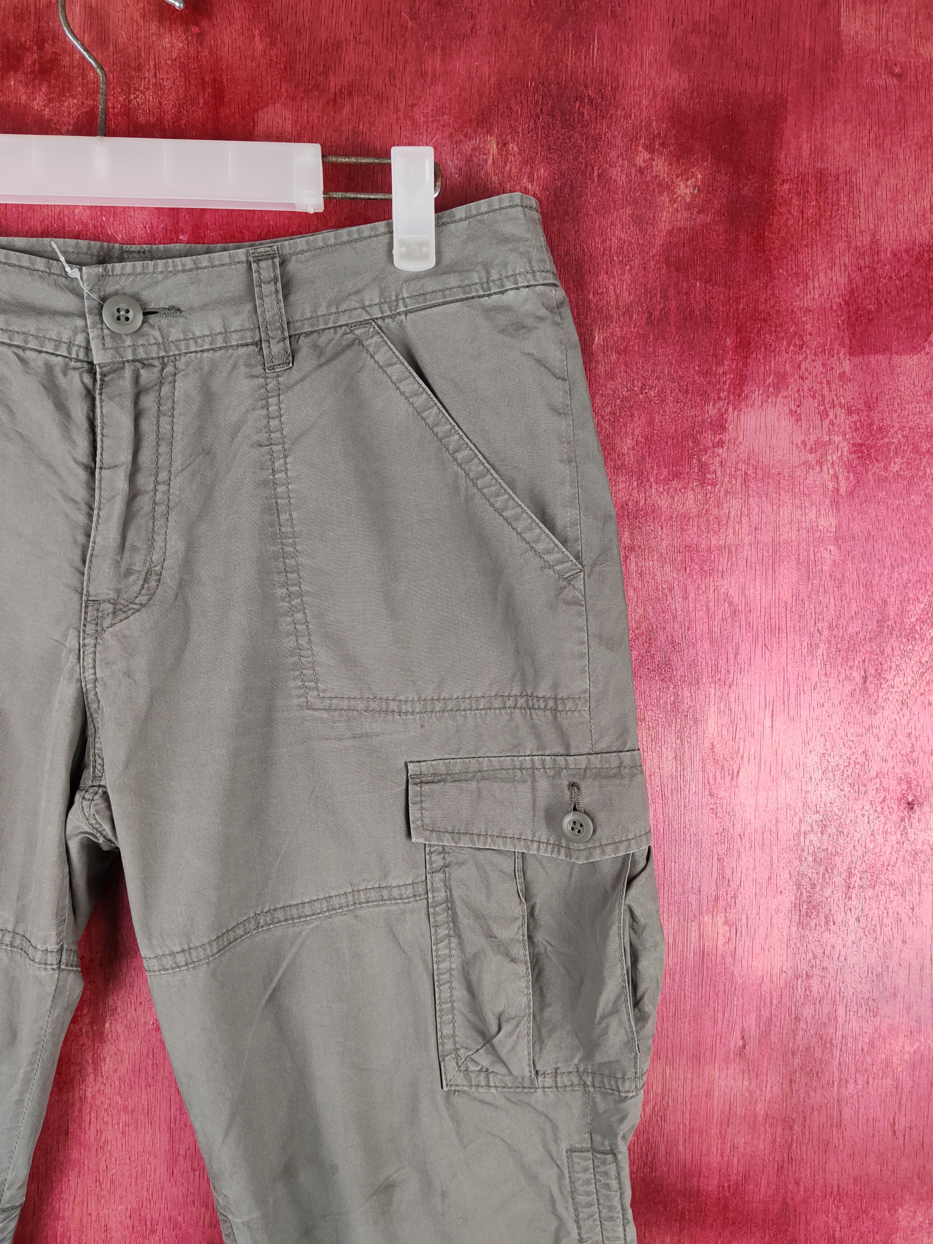 Japanese Brand × Uniqlo Uniqlo Olive Multipocket Tactical Half Pants #S1511 Size 30" / US 8 / IT 44 - 5 Thumbnail