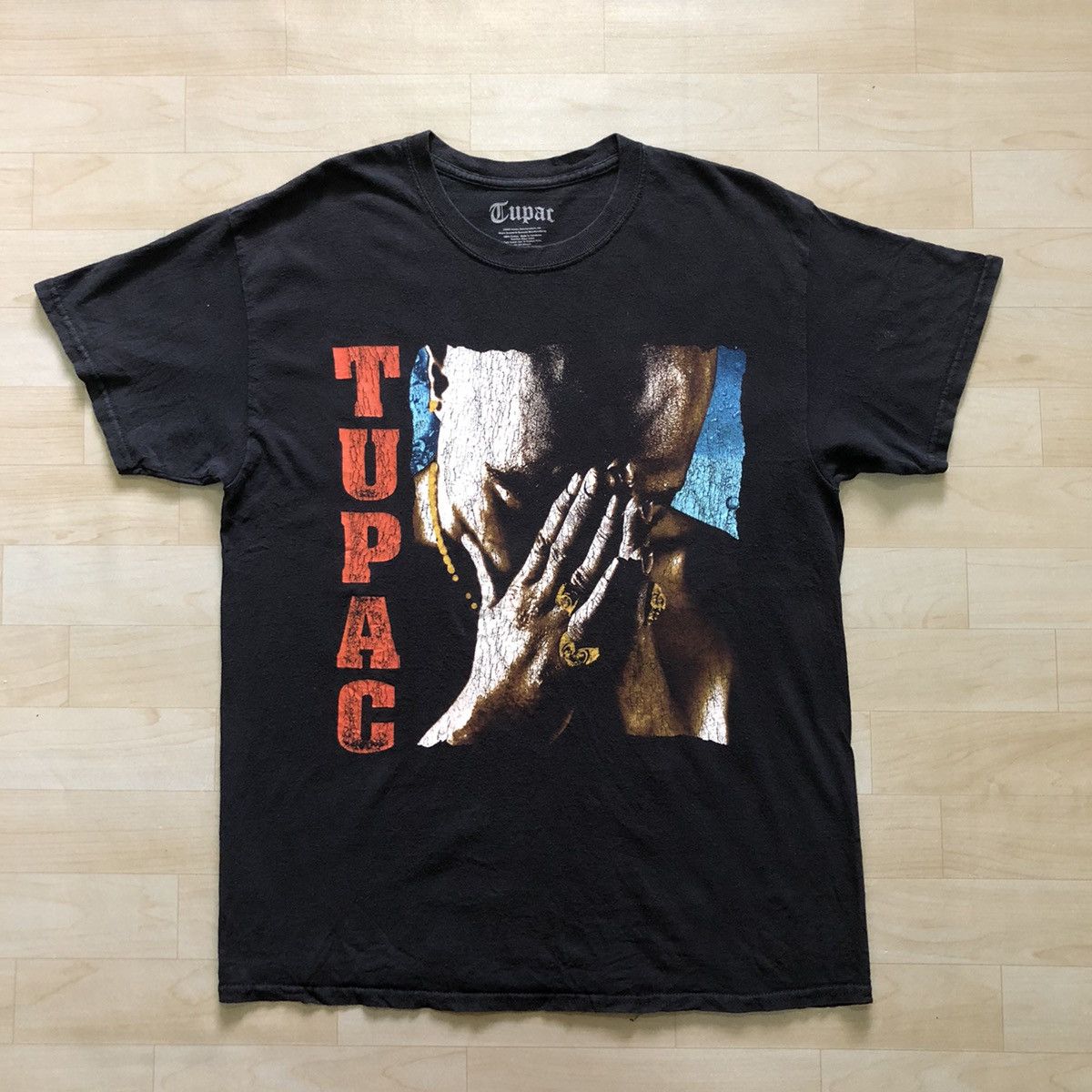 Band Tees × Rap Tees Tupac Shakur 2pac American Rappers TShirt Size US L / EU 52-54 / 3 - 1 Thumbnail