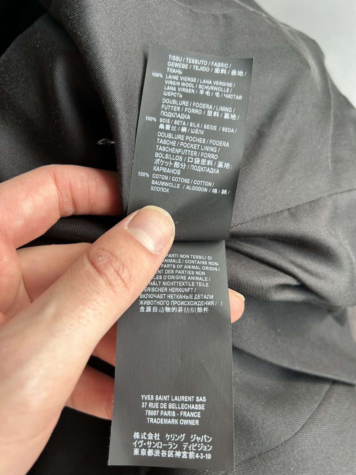 Saint Laurent Paris Blazer Jacket Size US M / EU 48-50 / 2 - 10 Thumbnail