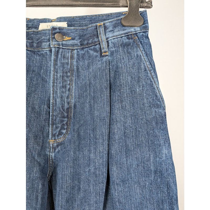 Studio Nicholson o1rshd1 Washed Denim in Indigo Size US 30 / EU 46 - 8 Thumbnail