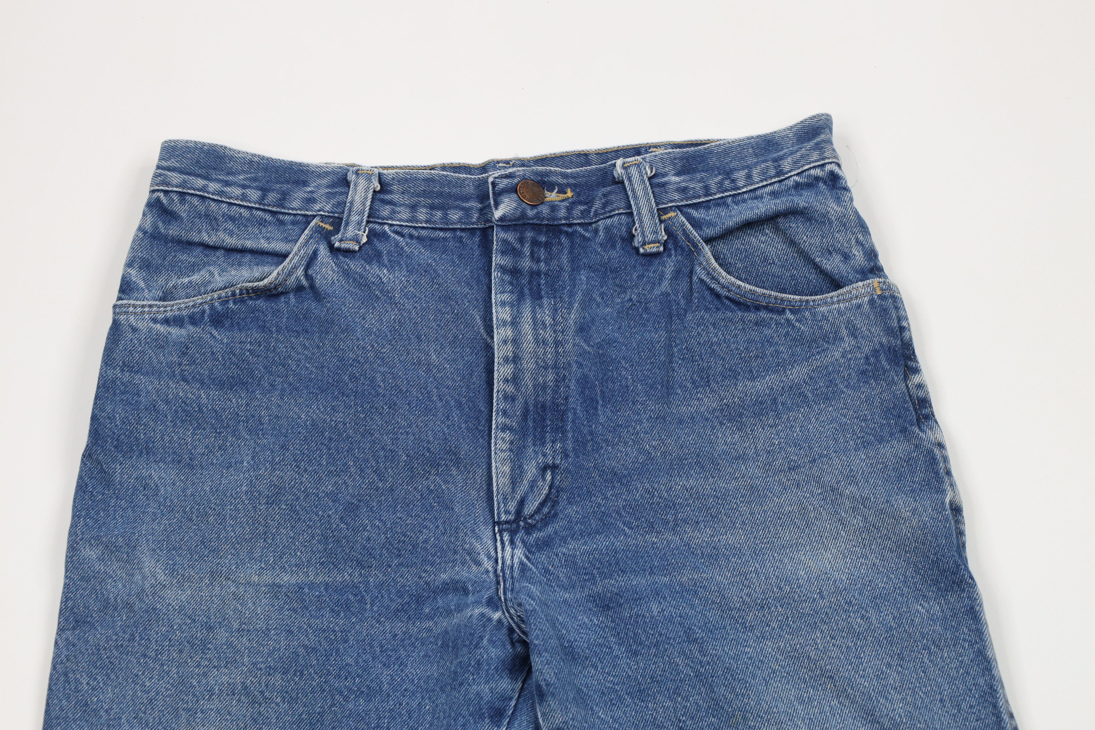 Vintage Vintage 90s Streetwear Flared Bootcut Denim Jeans Blue USA Size US 32 / EU 48 - 2 Thumbnail