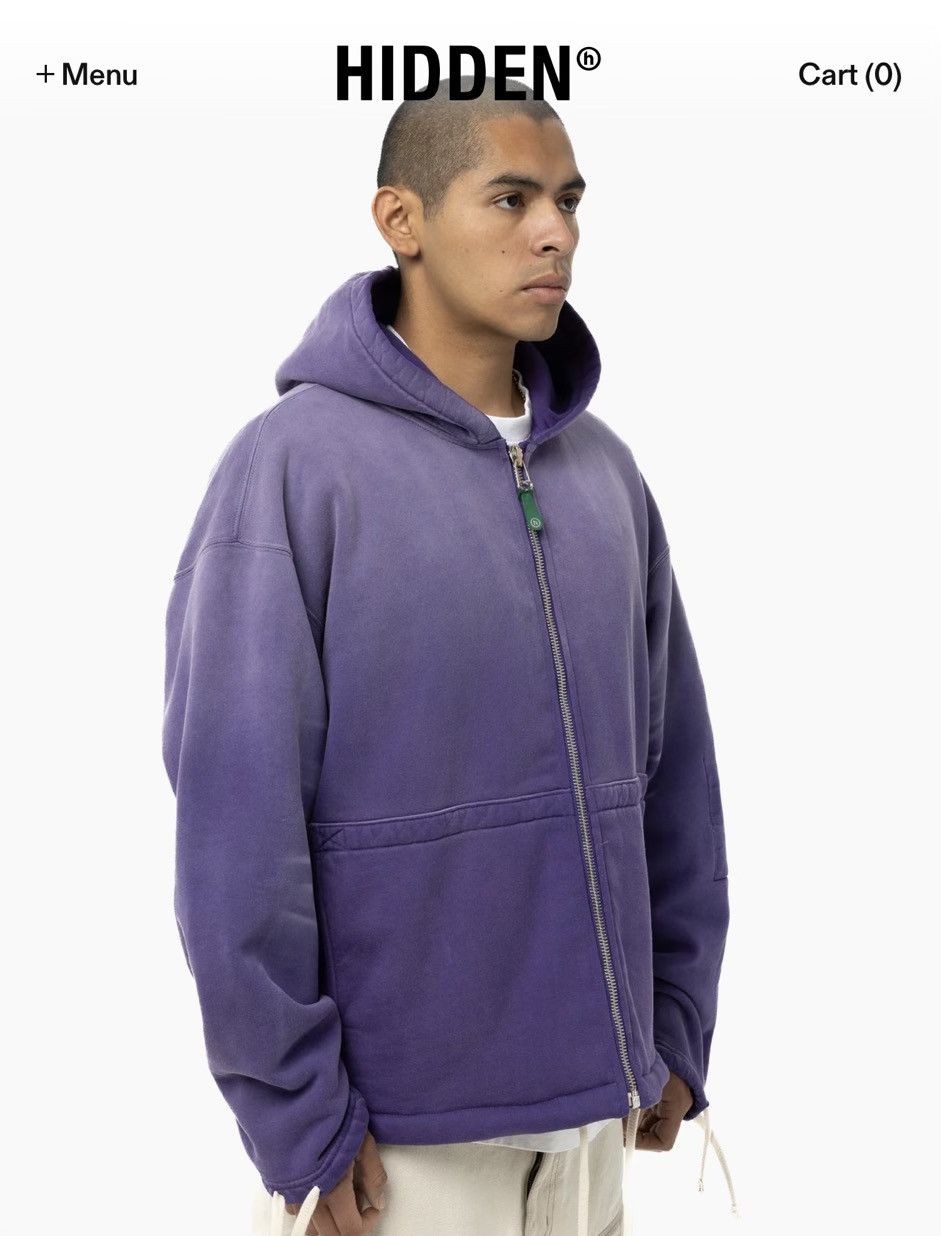 HIDDEN Hidden NY Zip Reversible Hoodie Size US M / EU 48-50 / 2 - 7 Thumbnail