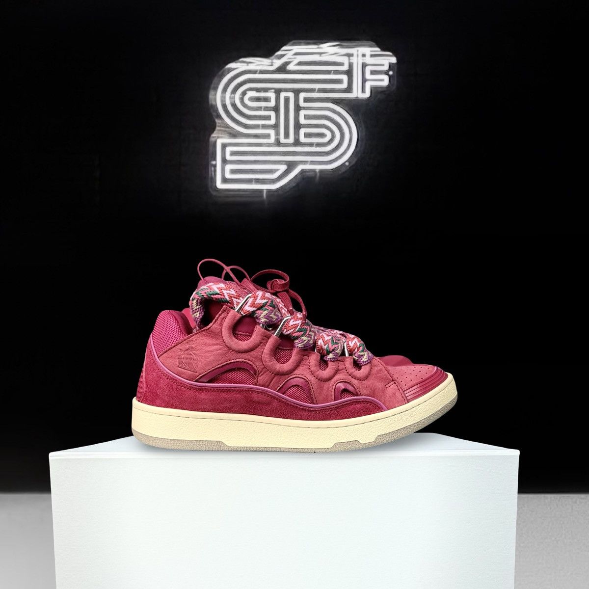 Lanvin Lanvin Curb Sneaker “Watermelon” Size US 9 / EU 42 - 1 Thumbnail
