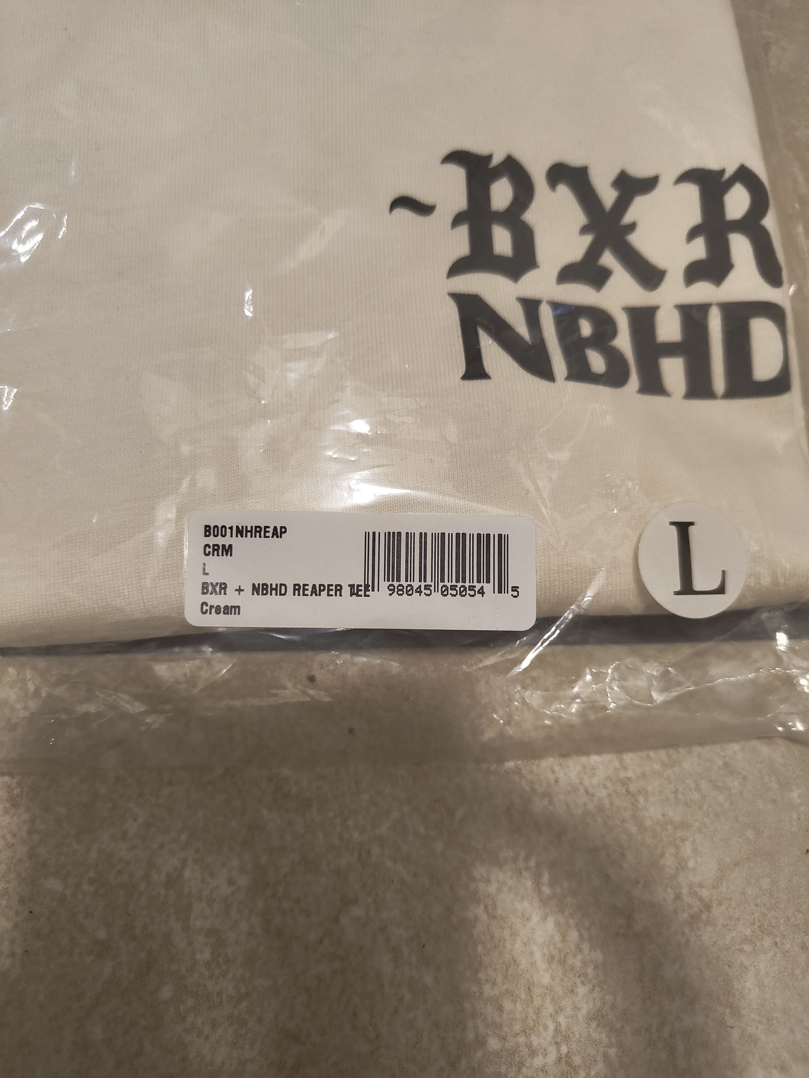 Born X Raised × Neighborhood BORN X RAISED + NBHD REAPER TEE Size US L / EU 52-54 / 3 - 6 Thumbnail