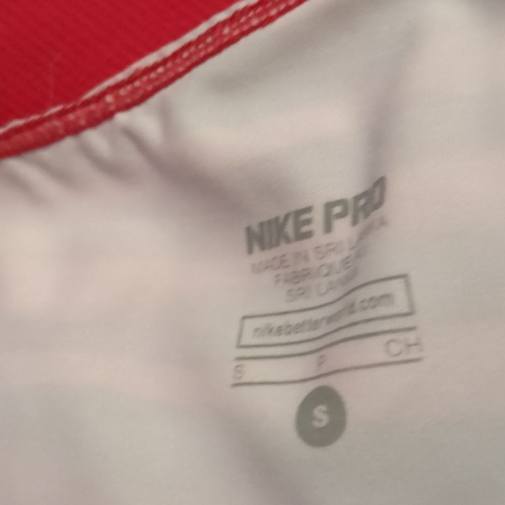 Nike Nike pro pink Capri leggings size Small Size 23" - 6 Thumbnail